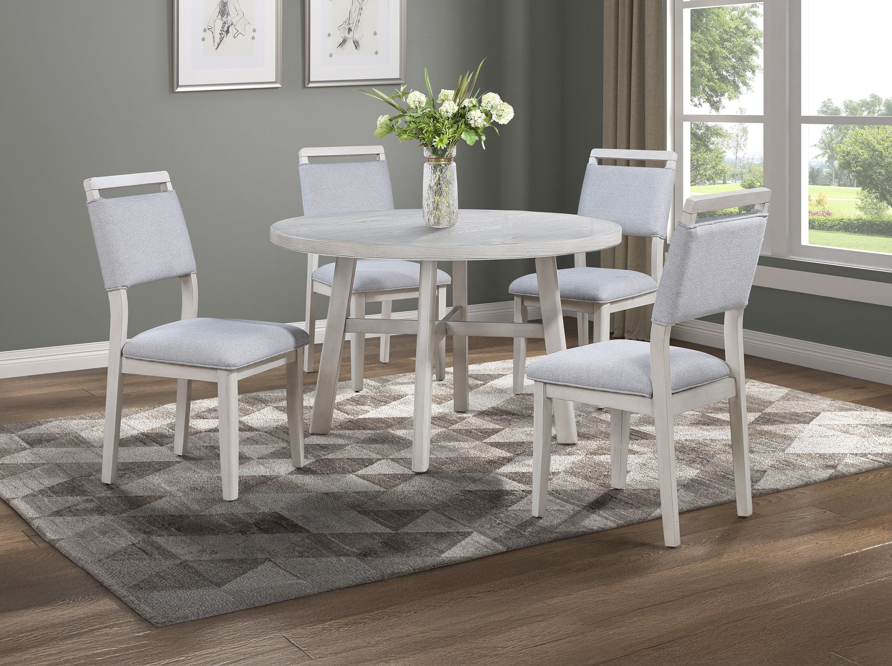 Blanche - Side Chair (Set of 2) - Antique White