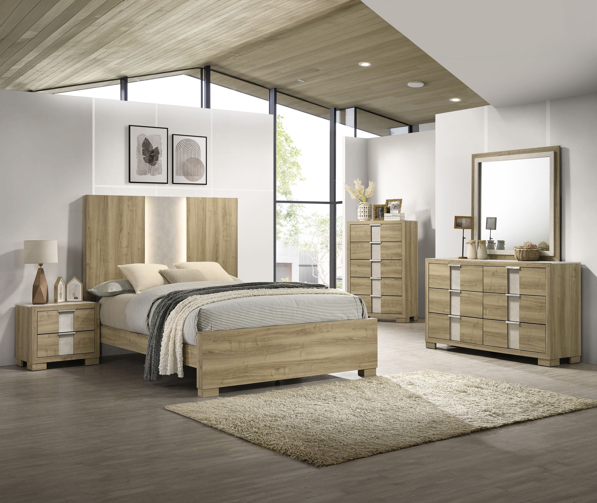 Rangley - Full/Twin Rail - Driftwood
