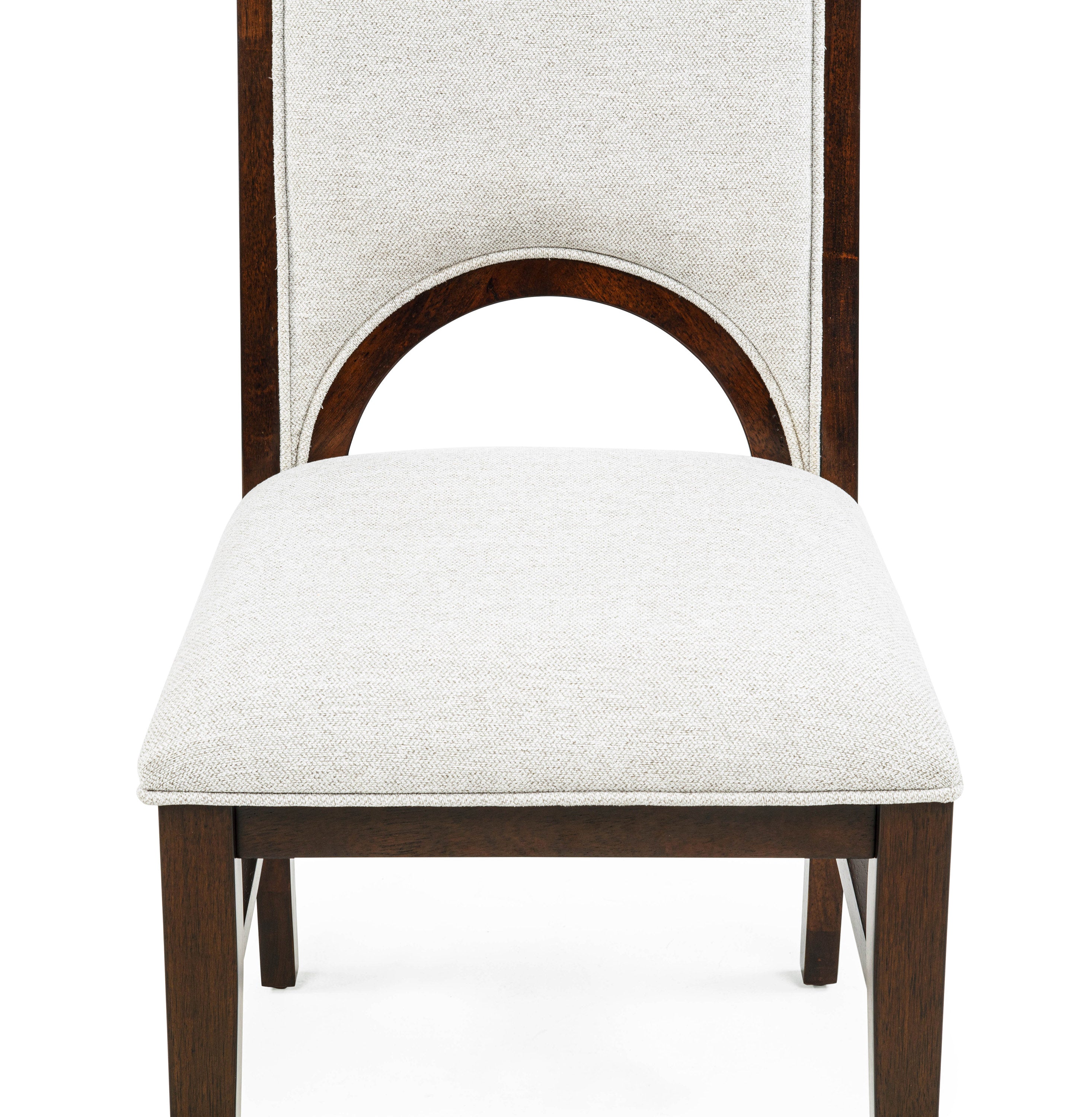 Hamil Brown/Beige Dining Side Chair, Set of 2