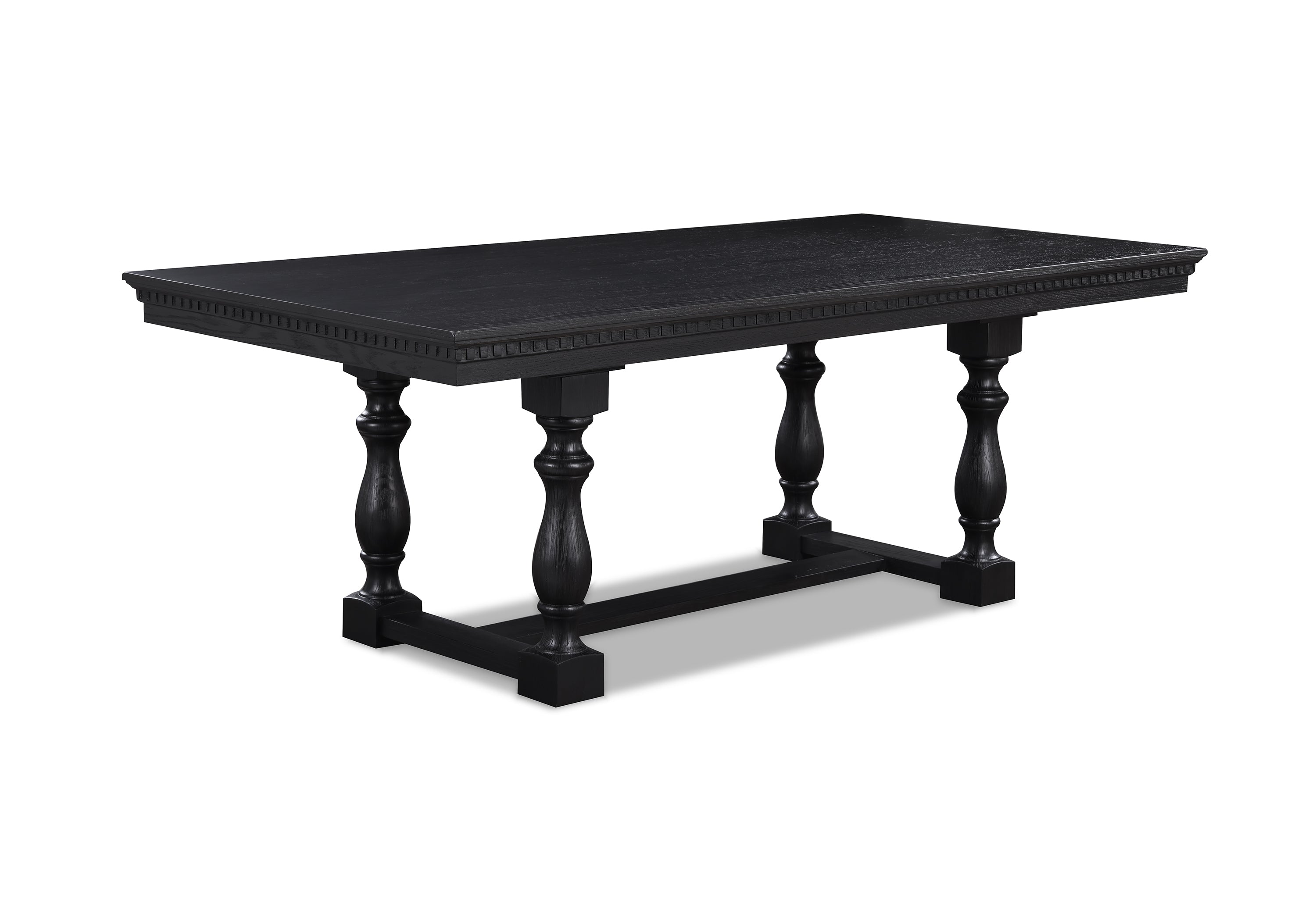 REGENT DINING TBL BASE CHARCOAL BLK