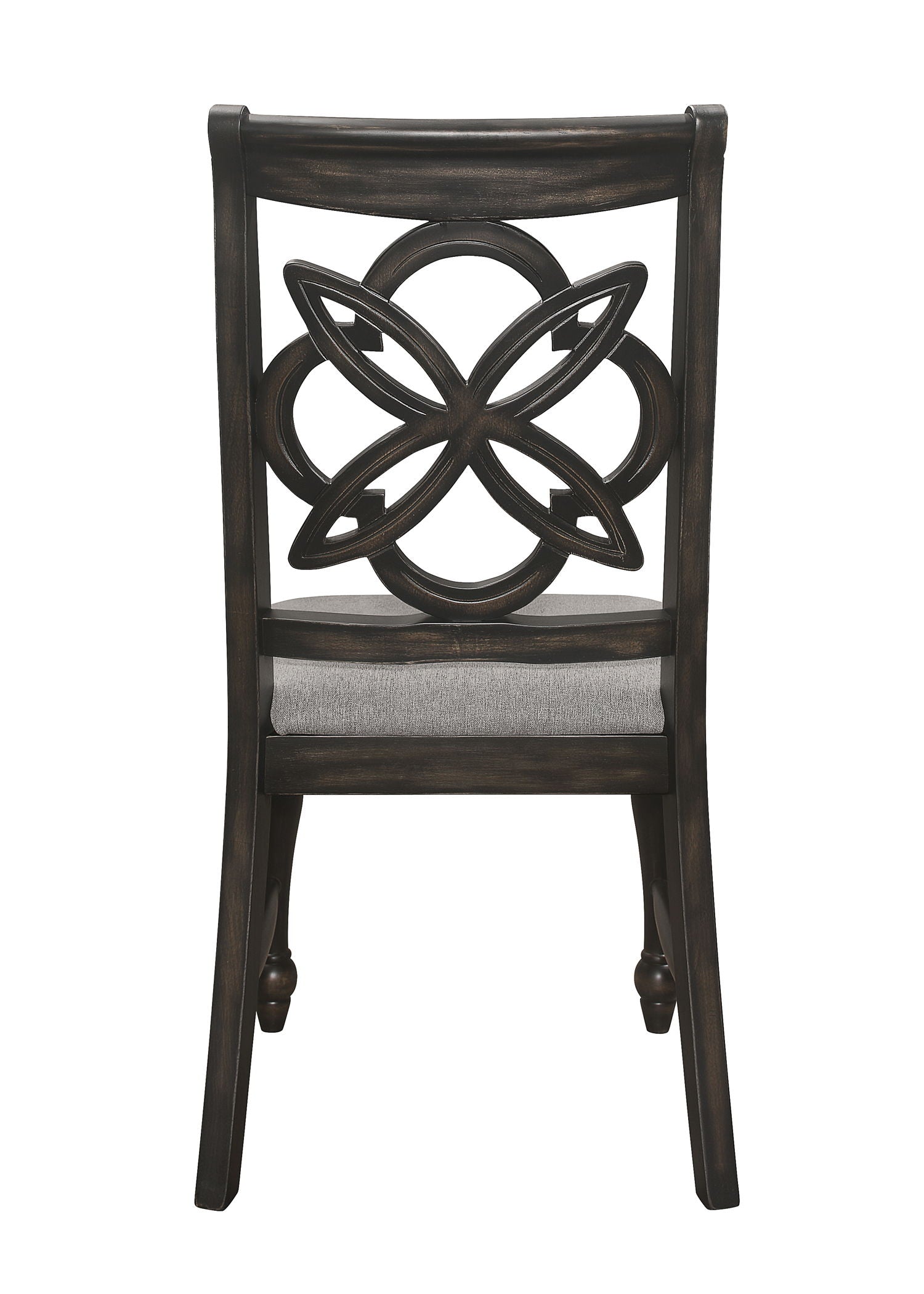 Hilara - Side Chair (Set of 2) - Gray / Charcoal