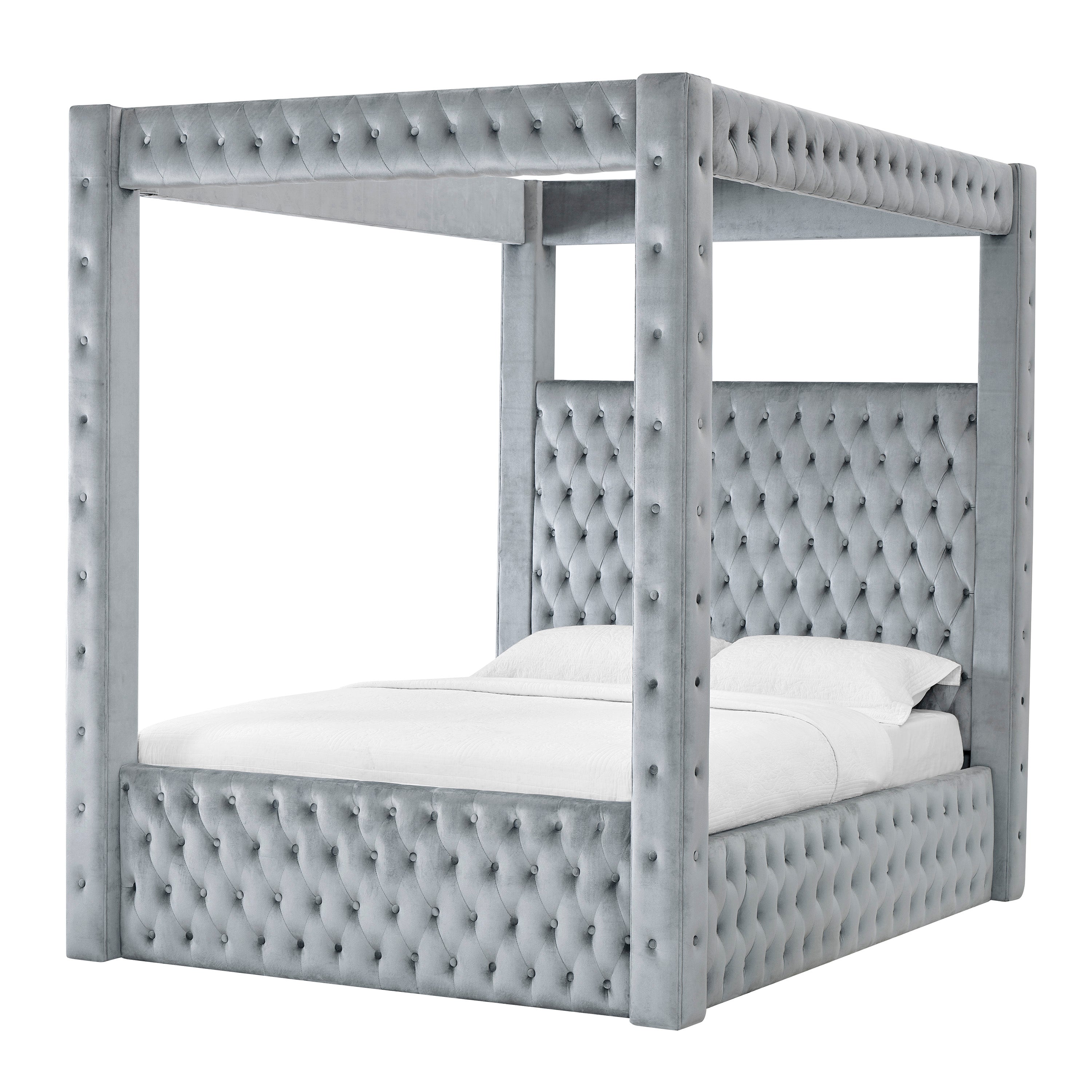 ANNABELLE KG/QN RAIL+ L.CANOPY GREY