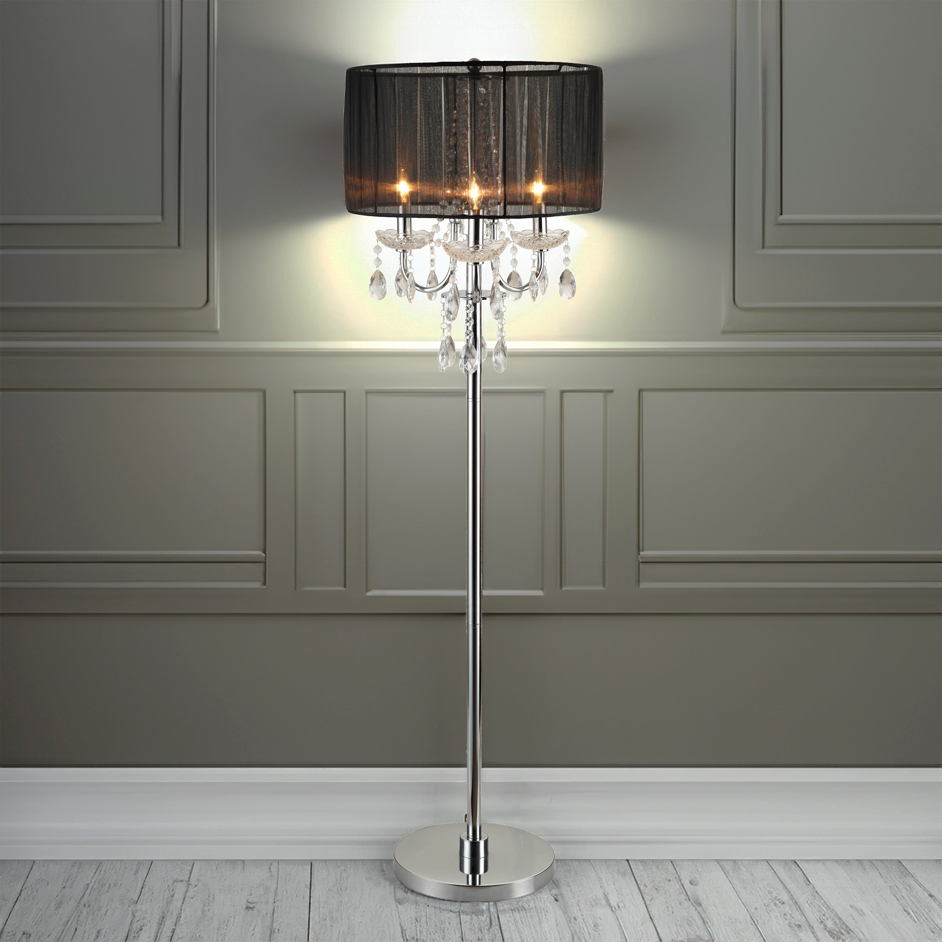 CHANDELIER FLOOR LAMP 62.5