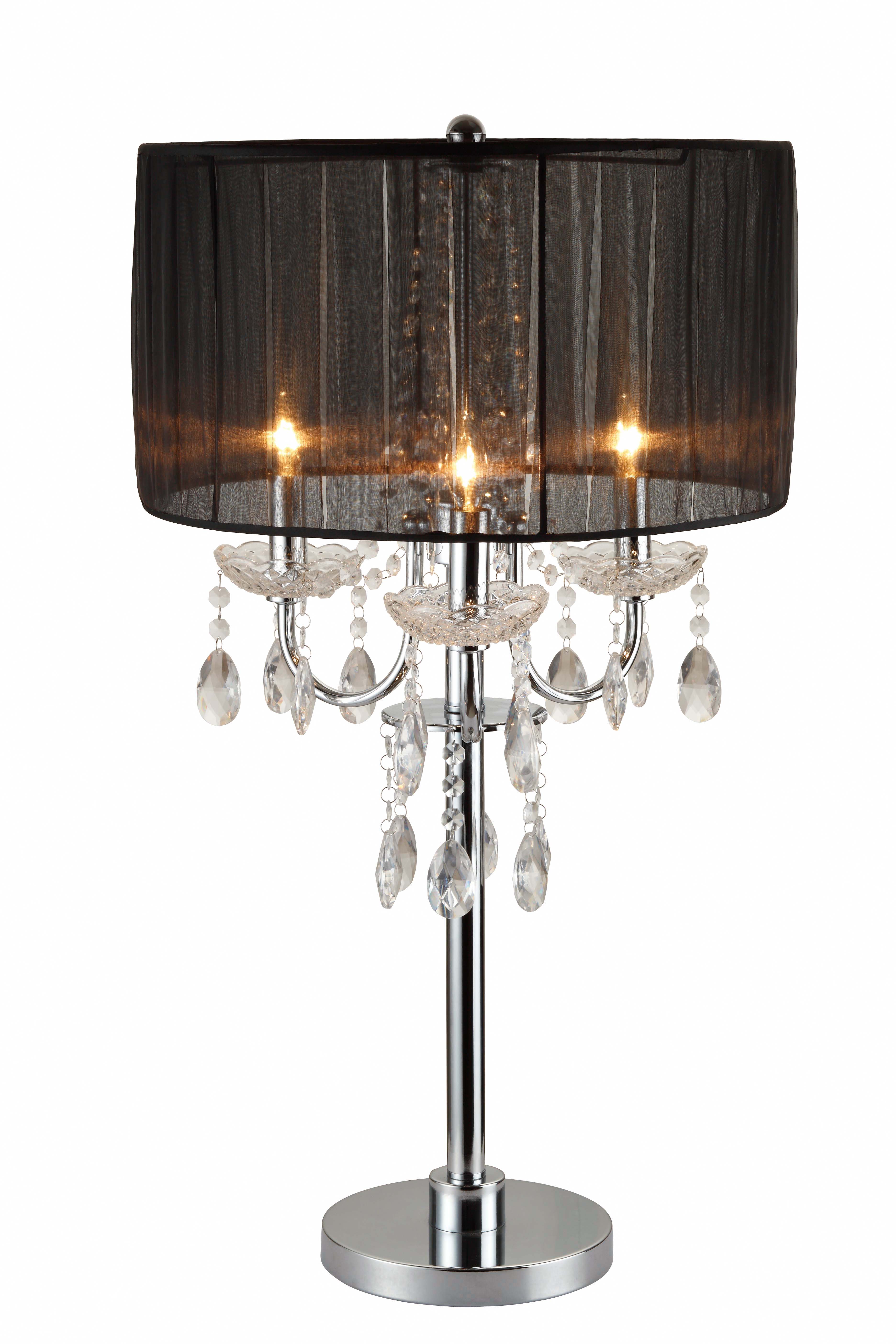 CHANDELIER TABLE TOUCH LAMP 29.5