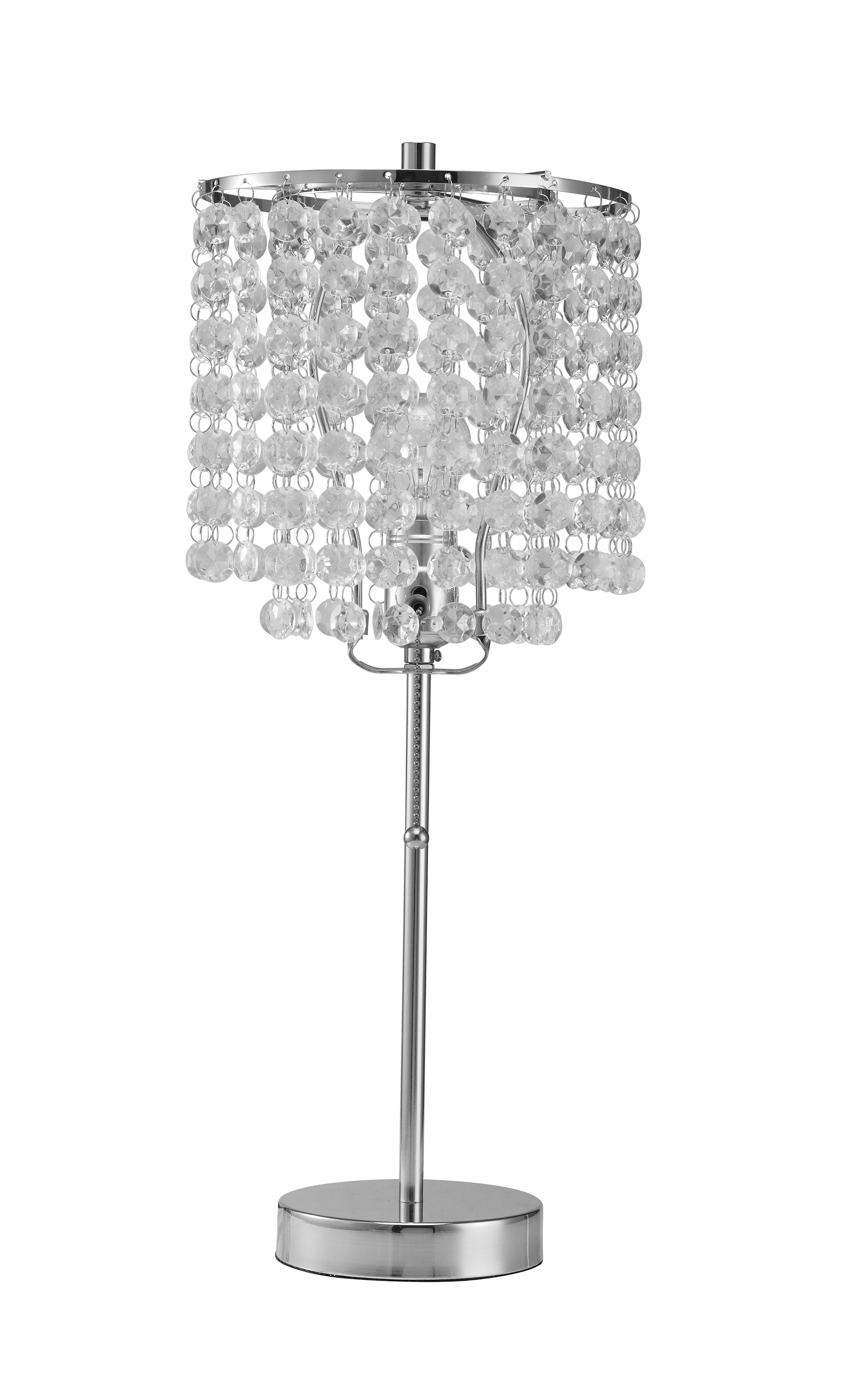 CHROME TABLE LAMP 19