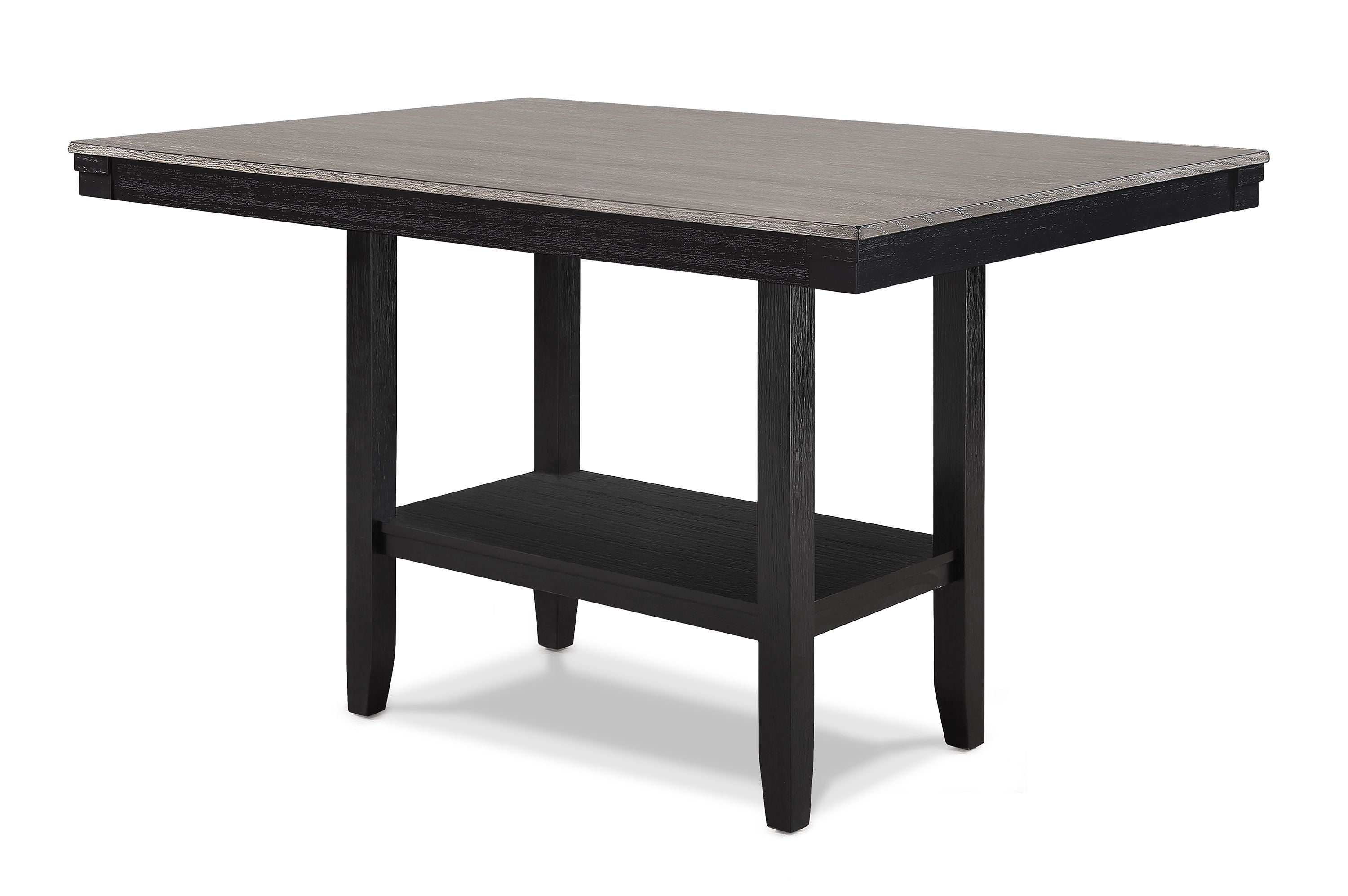 Delfin - Counter Height Table - Gray / Black
