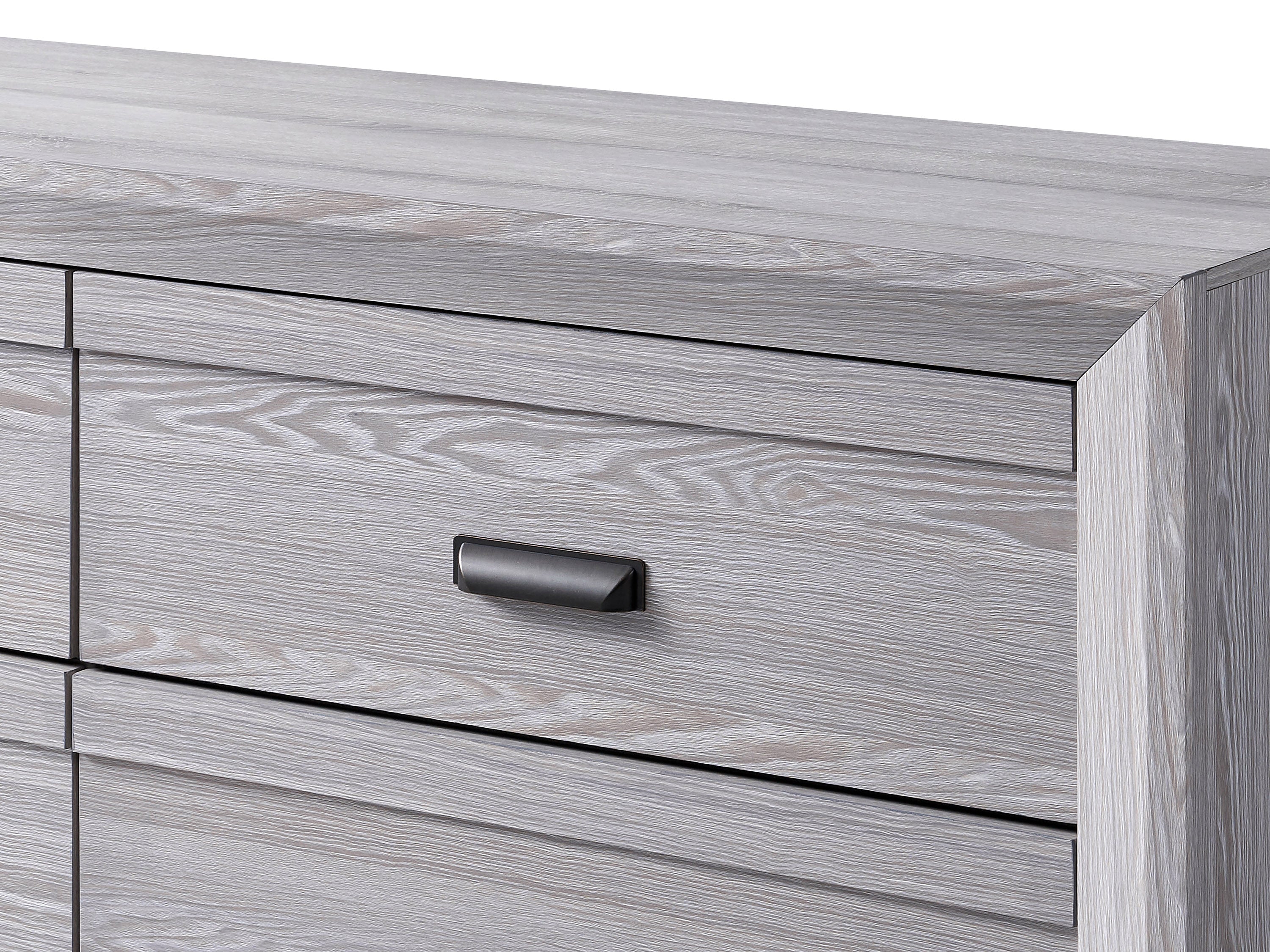 Adelaide Driftwood Upholstered Panel Youth Bedroom Set