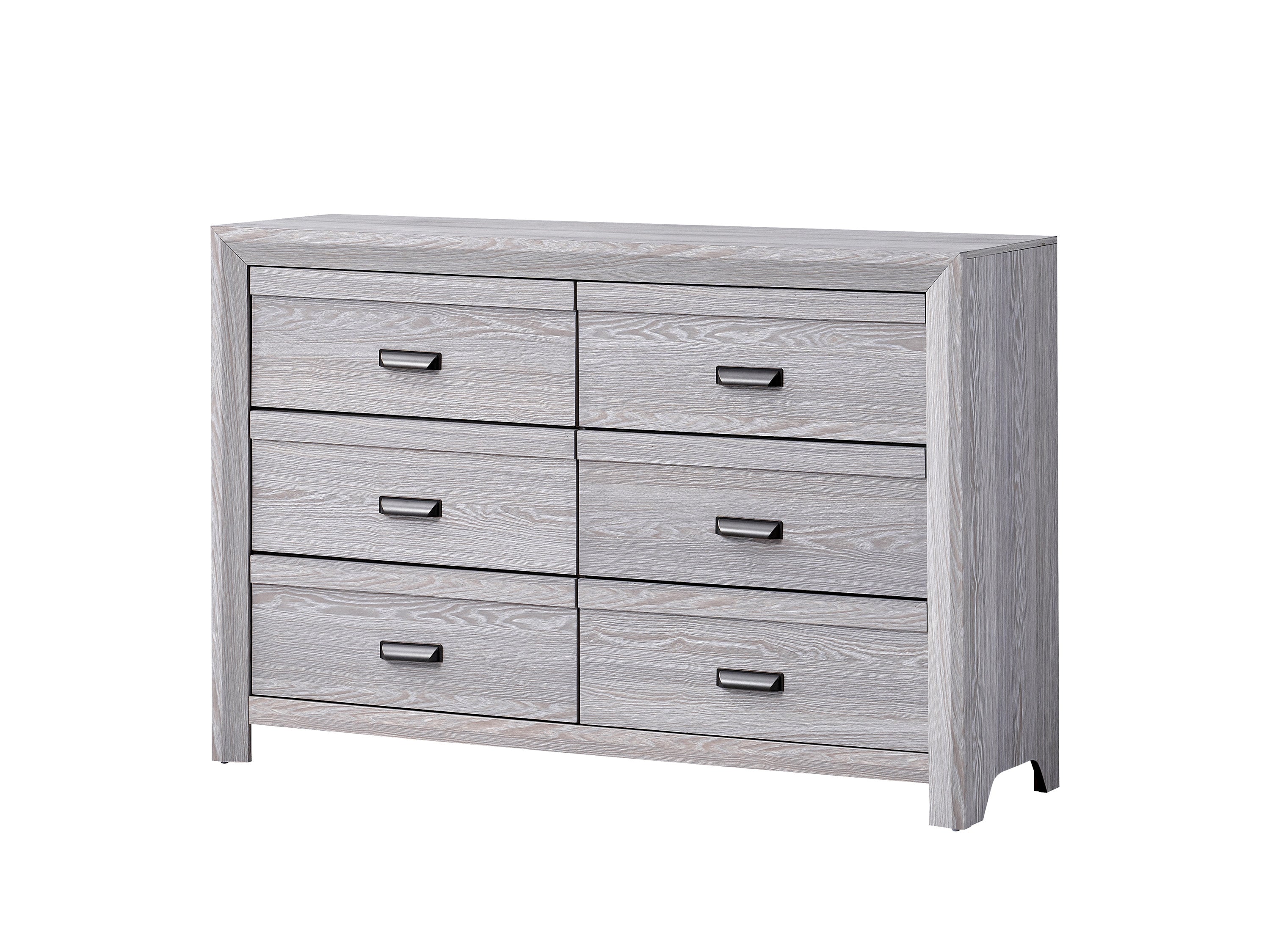 Adelaide Driftwood Upholstered Panel Bedroom Set