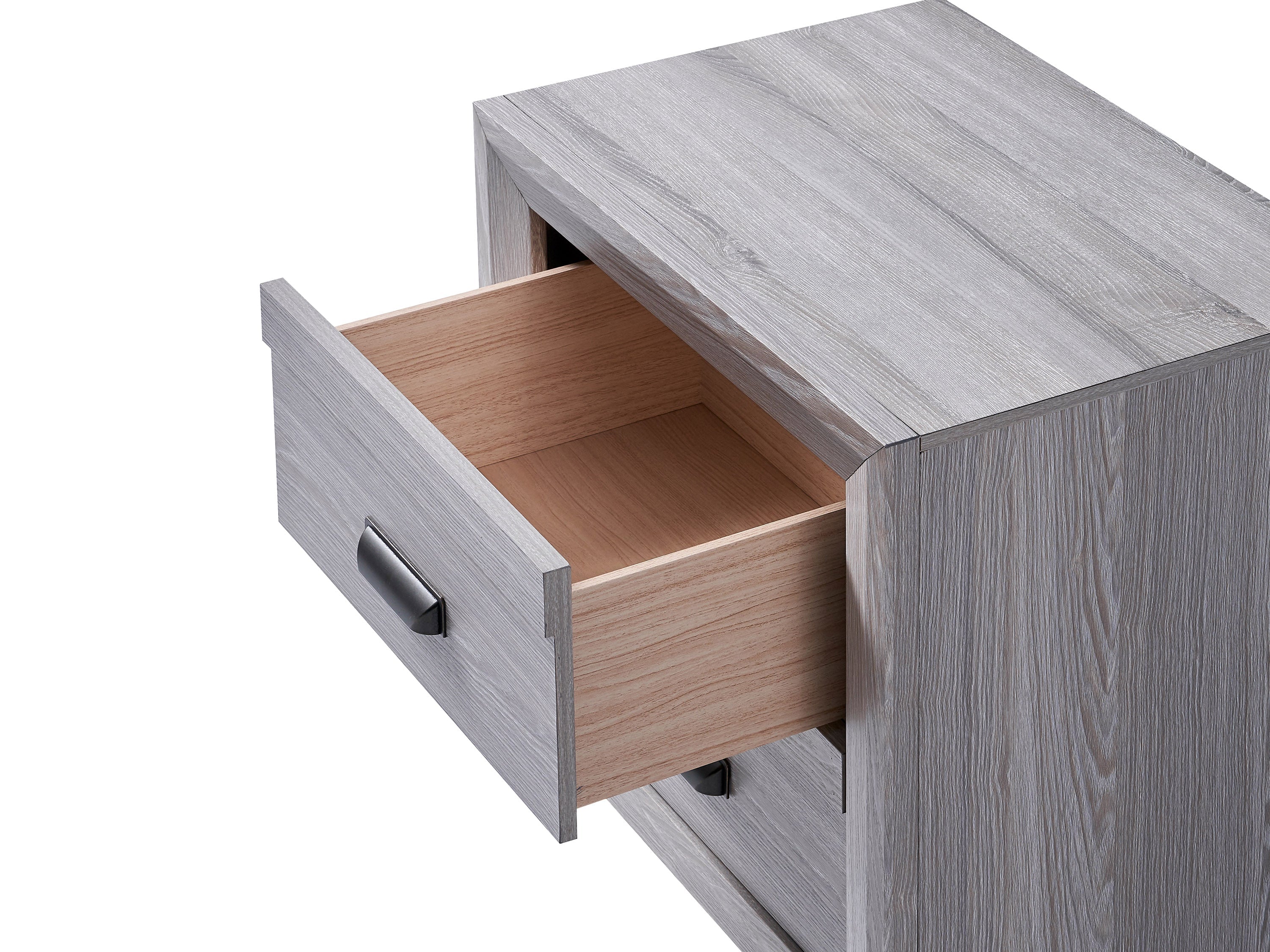 Adelaide Driftwood Upholstered Panel Bedroom Set