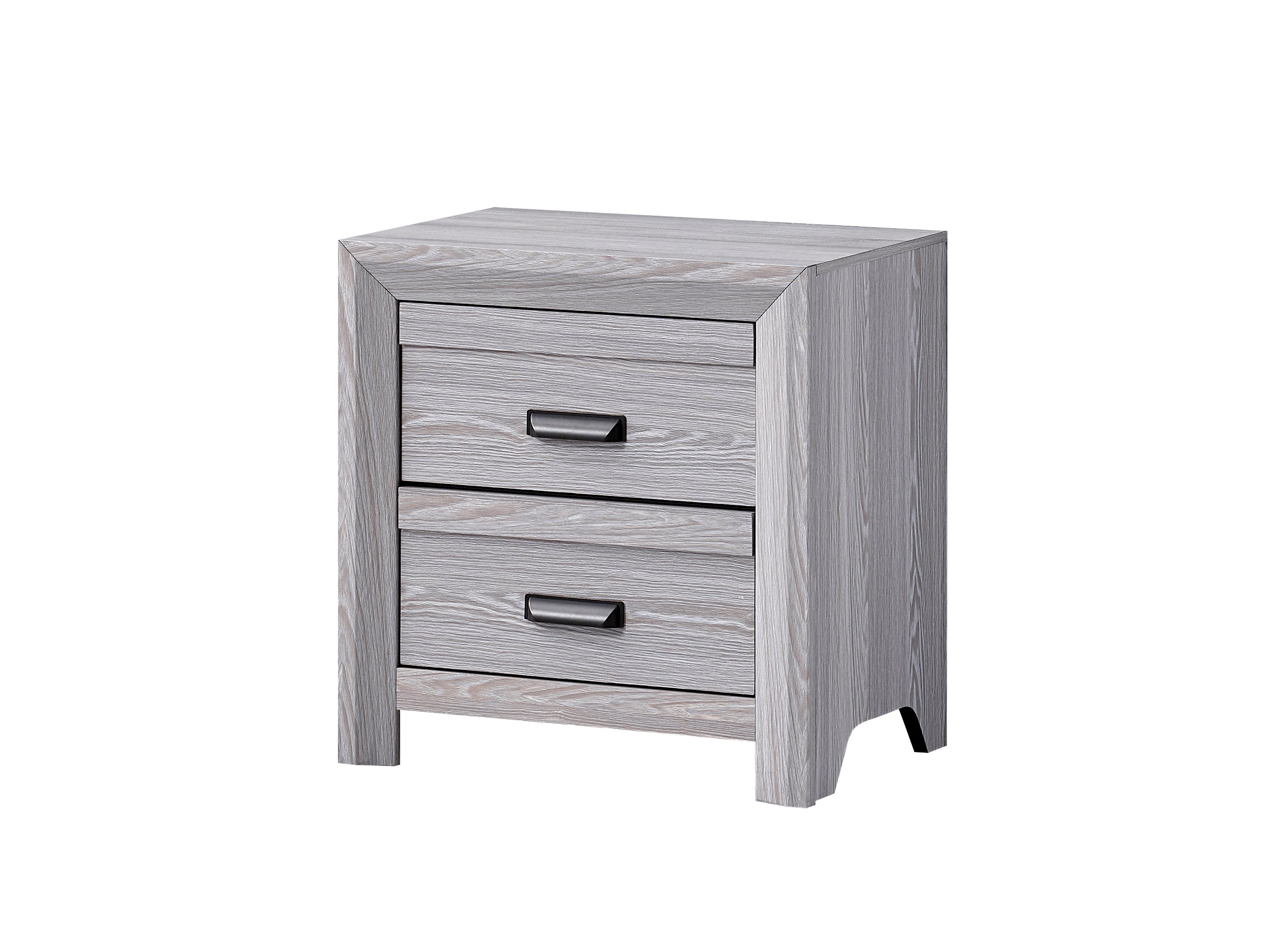 Adelaide Driftwood Upholstered Panel Youth Bedroom Set
