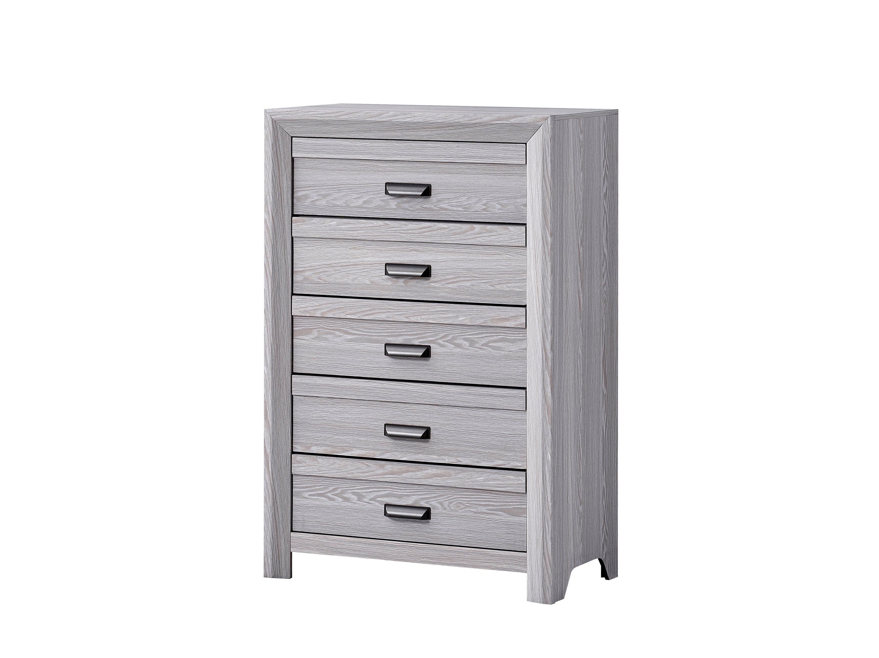 Adelaide Driftwood Upholstered Panel Youth Bedroom Set
