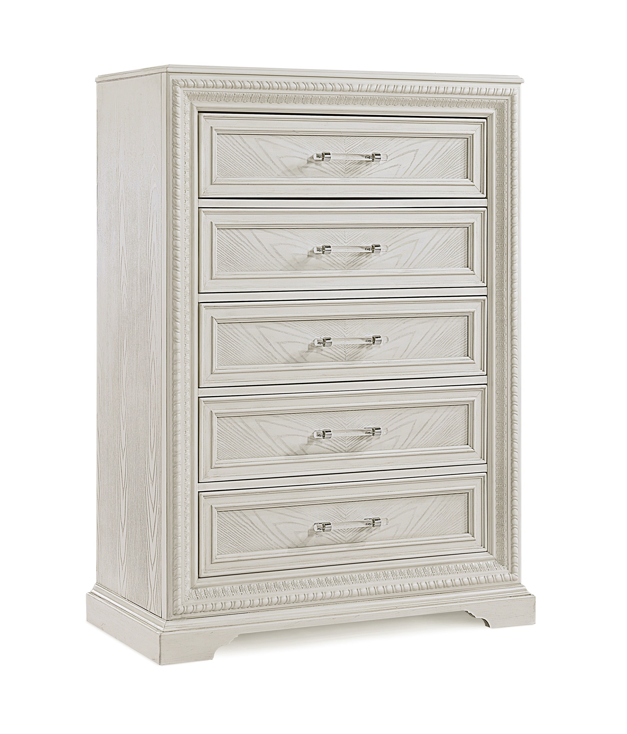 Alexandria Antique White Panel Bedroom Set