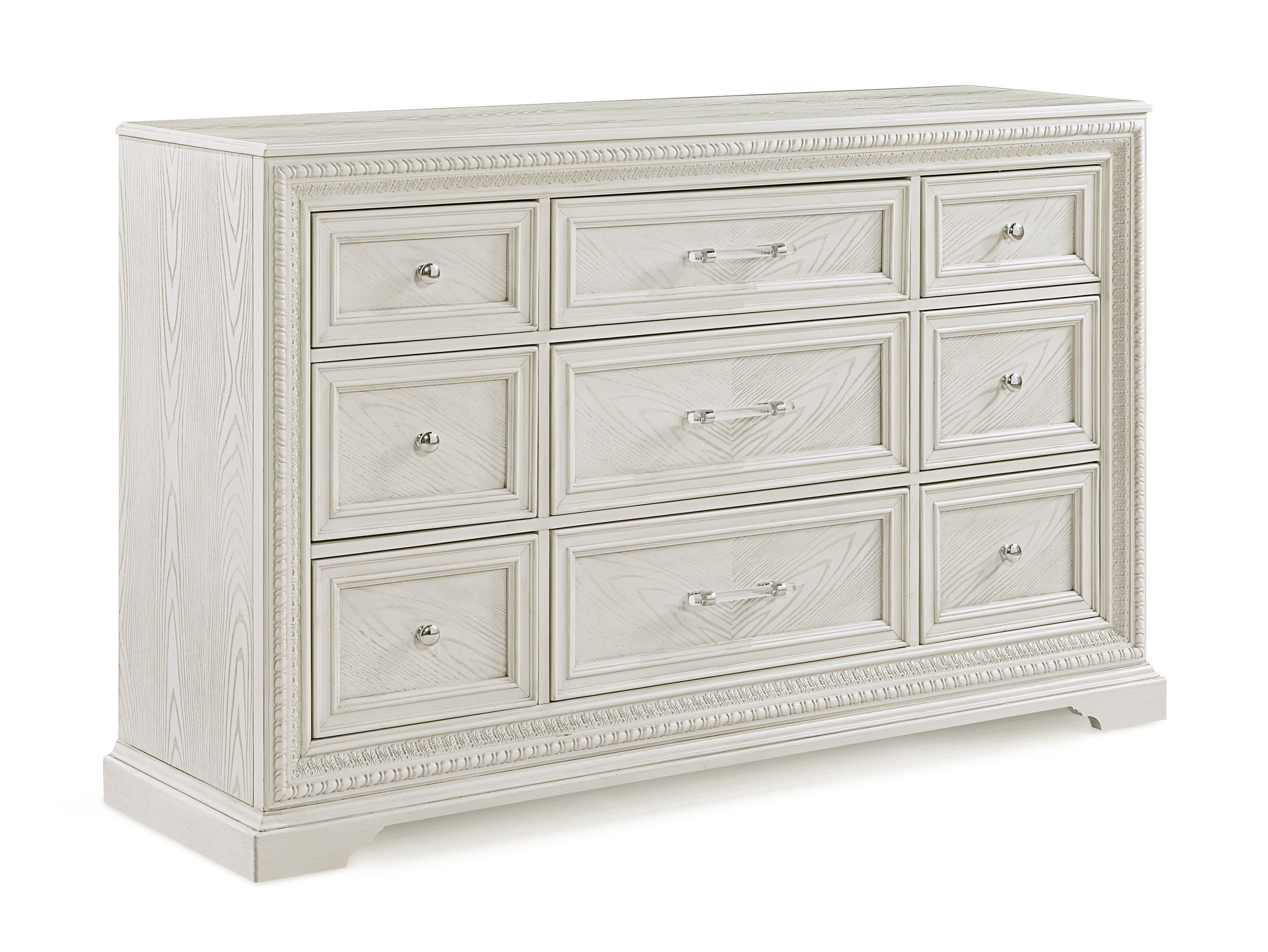 Alexandria Antique White Dresser
