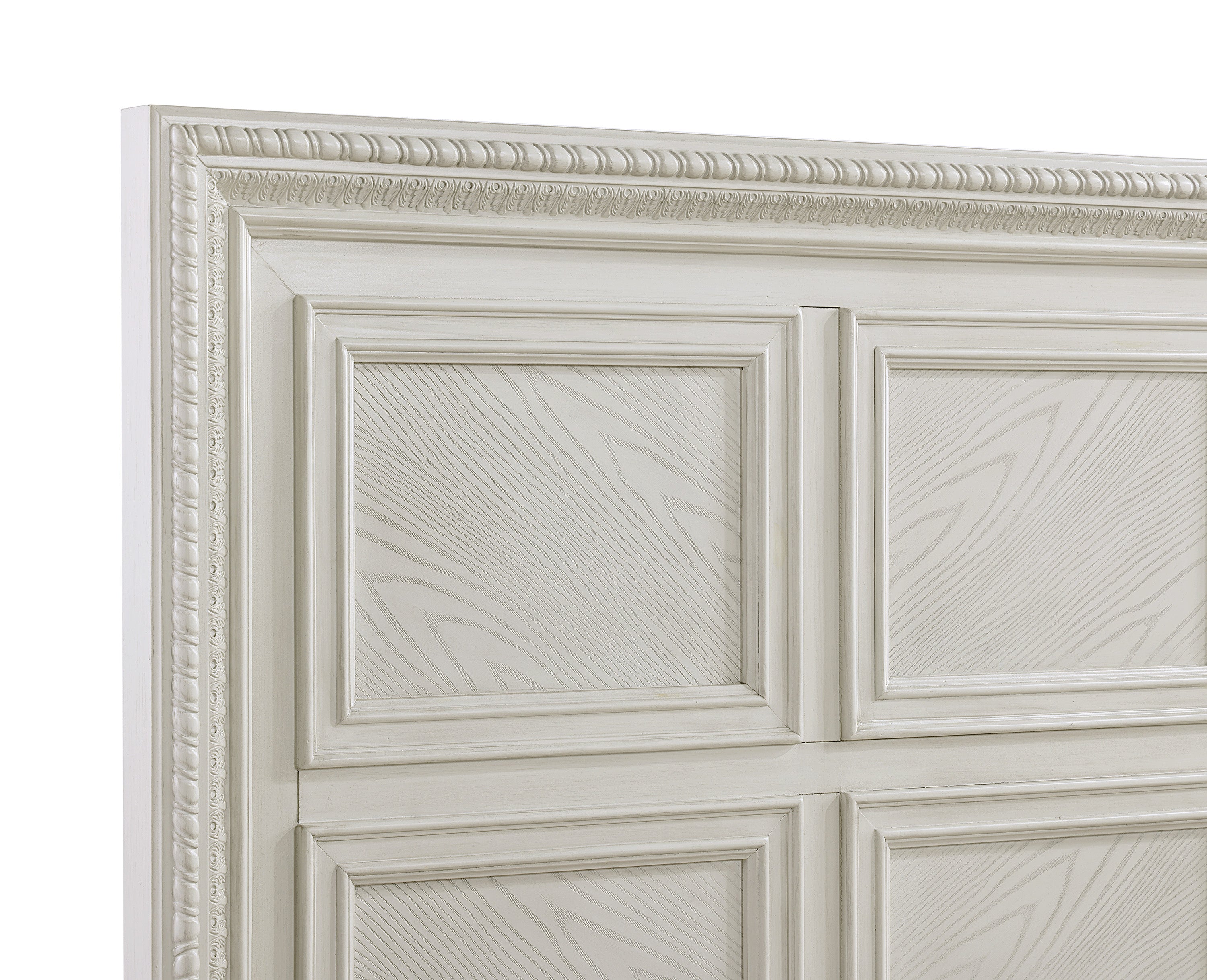 Alexandria Antique White Panel Bedroom Set