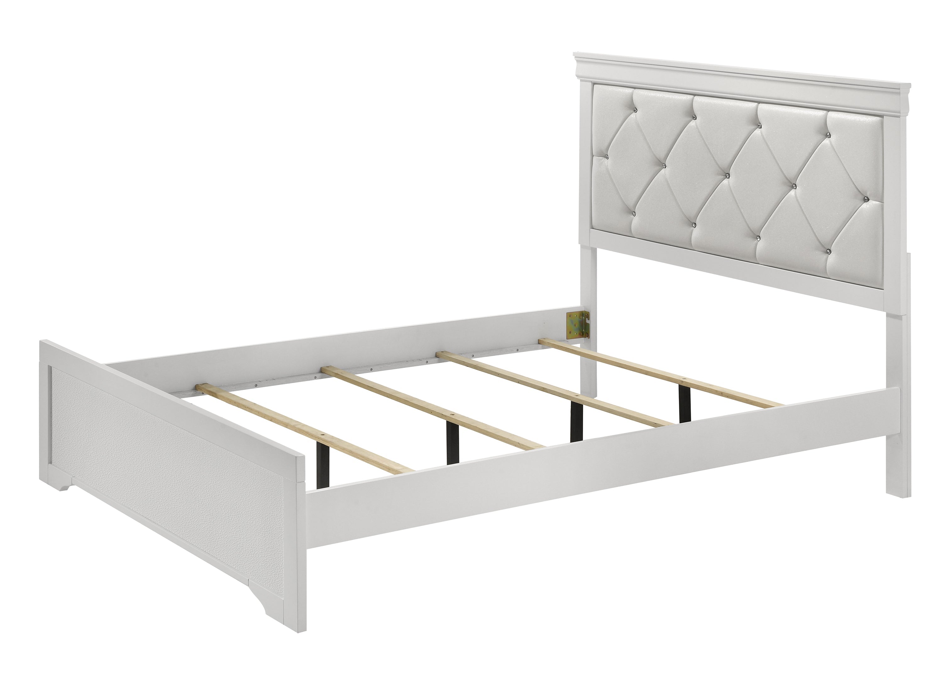Amalia White Panel Youth Bedroom Set