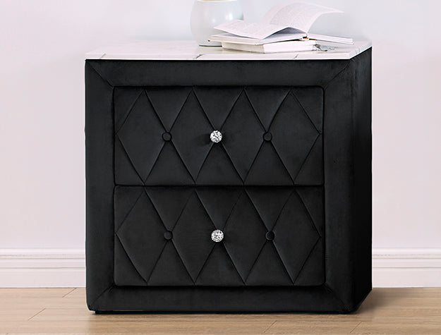 Annabelle Black Nightstand