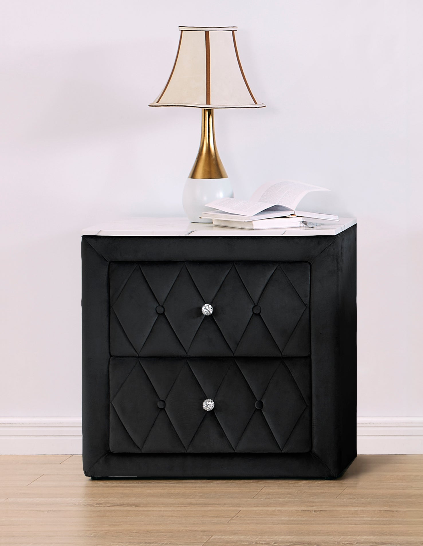 Annabelle Black Nightstand