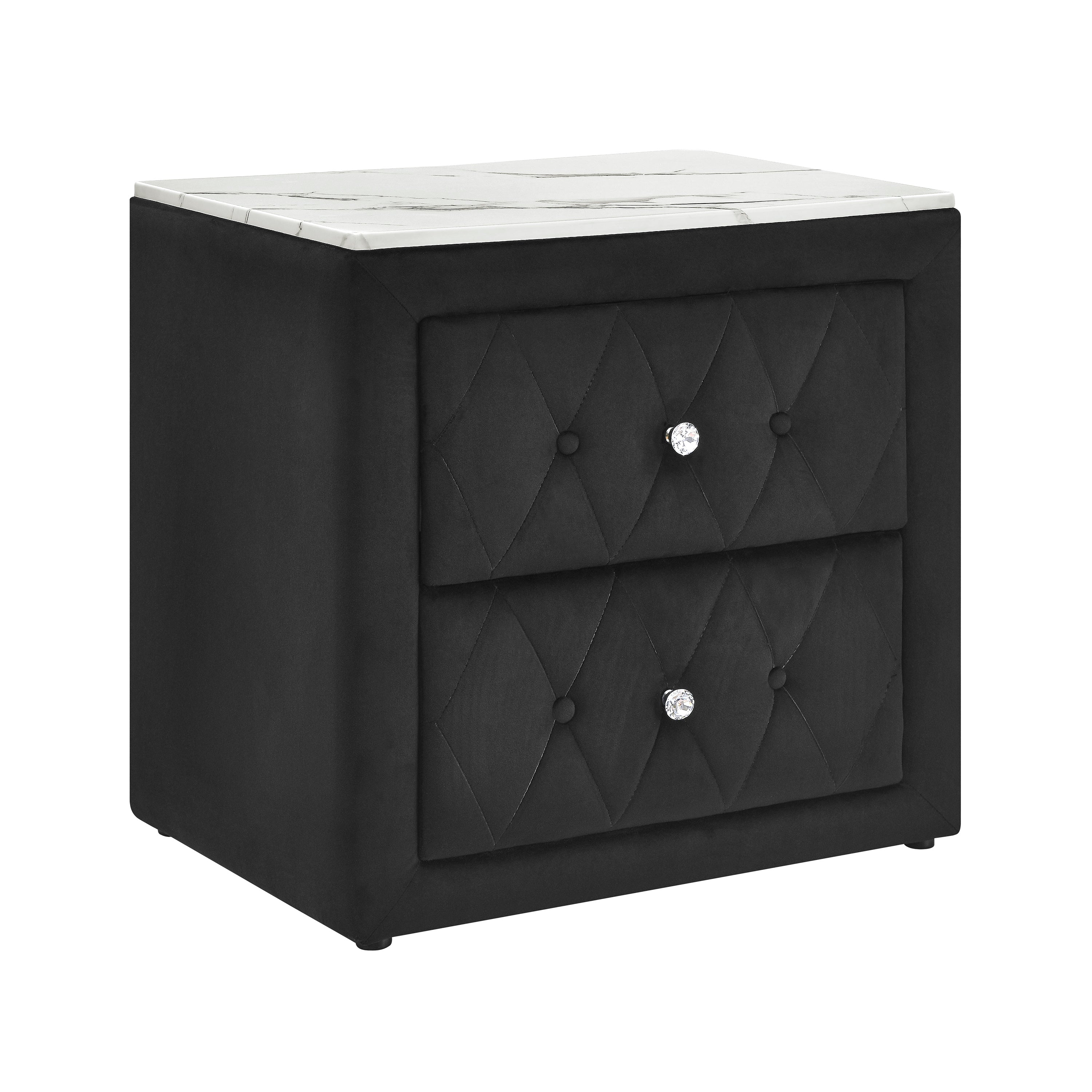 Annabelle Black Nightstand