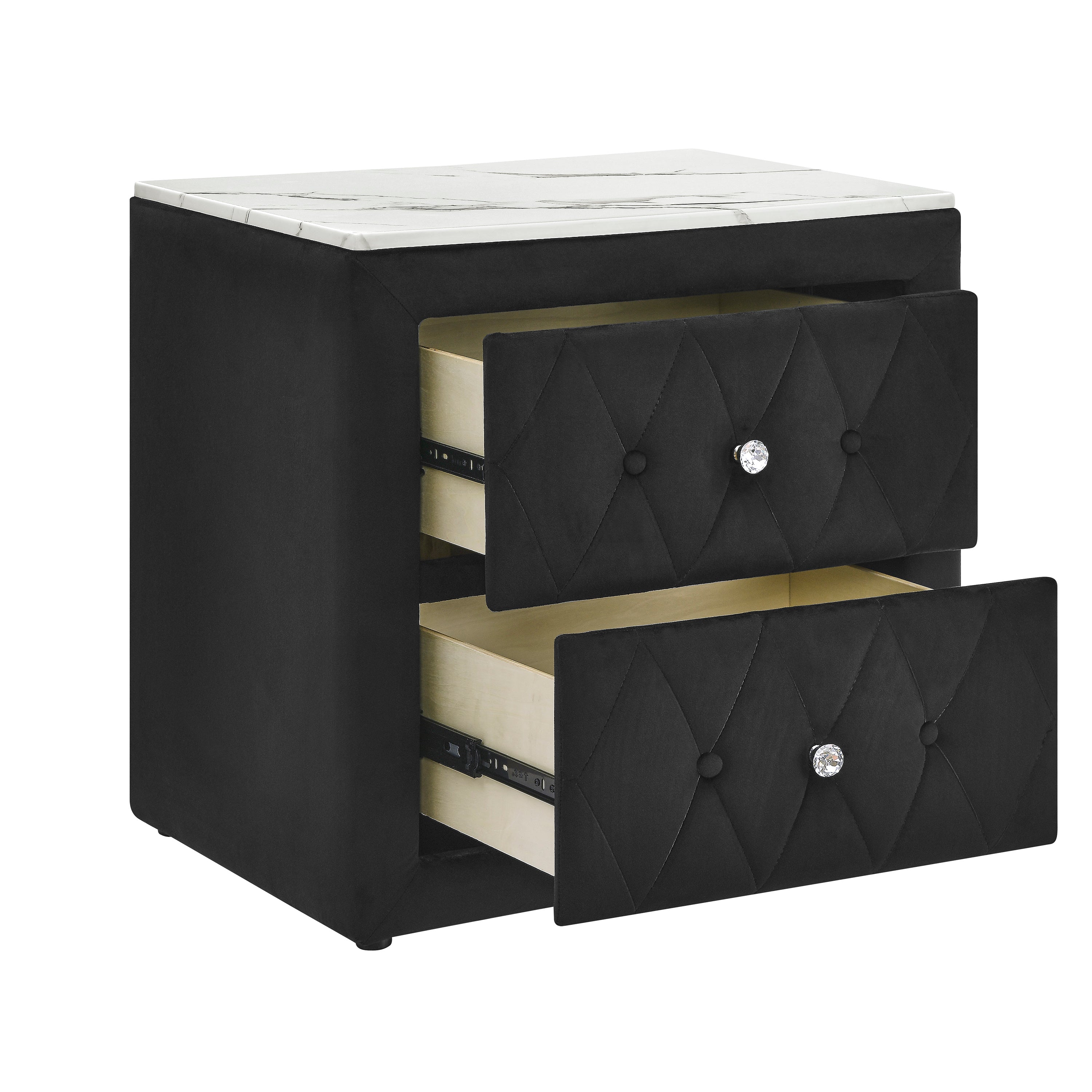 Annabelle Black Nightstand