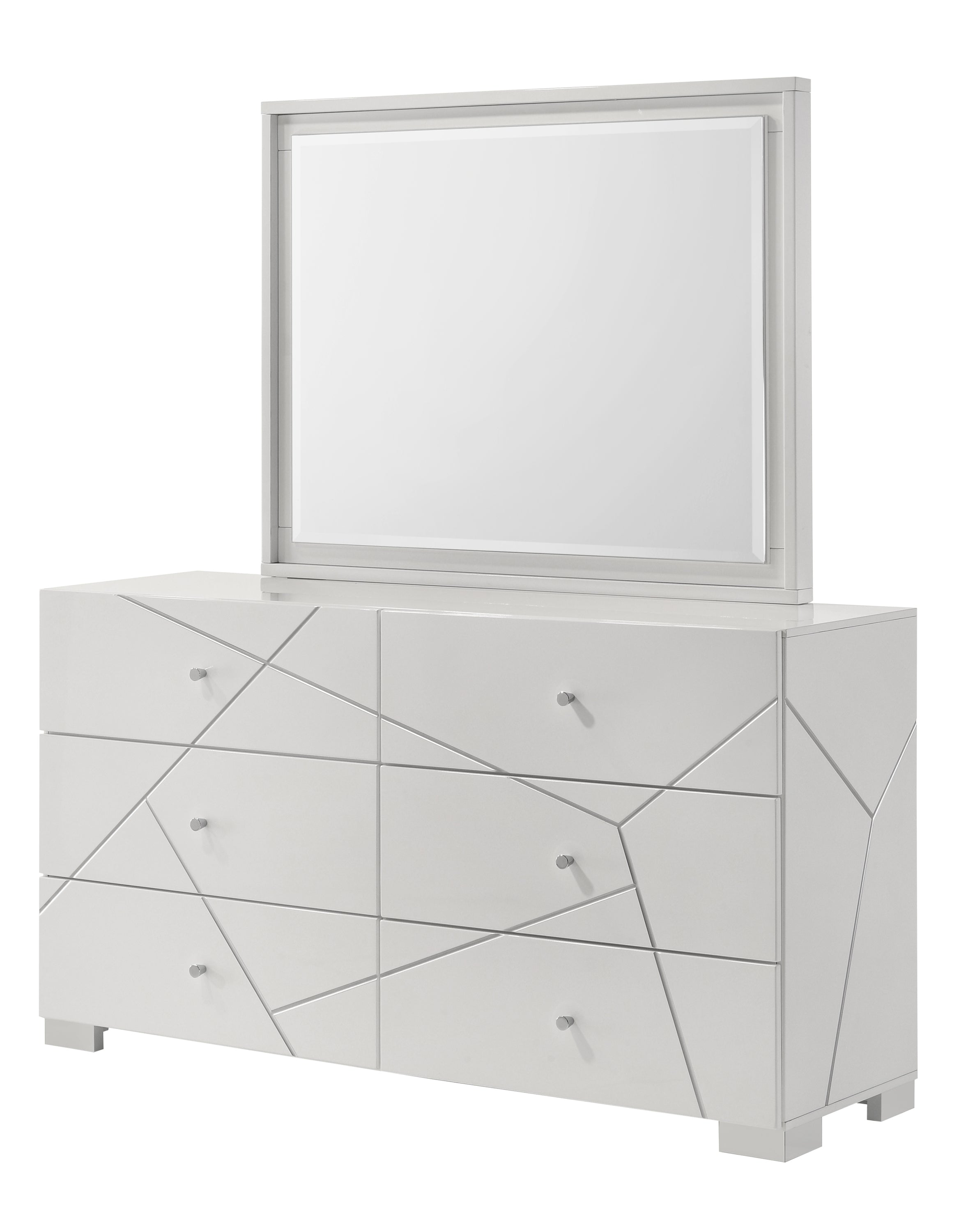 Ayla White Bedroom Mirror (Mirror Only)