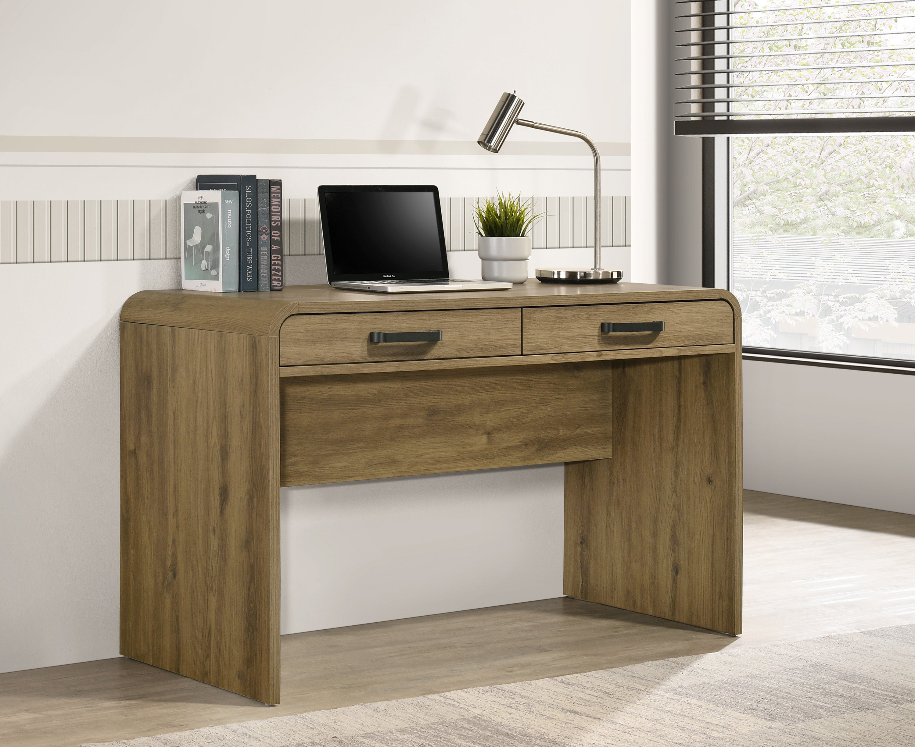 Nyomi Light Brown Writing Desk