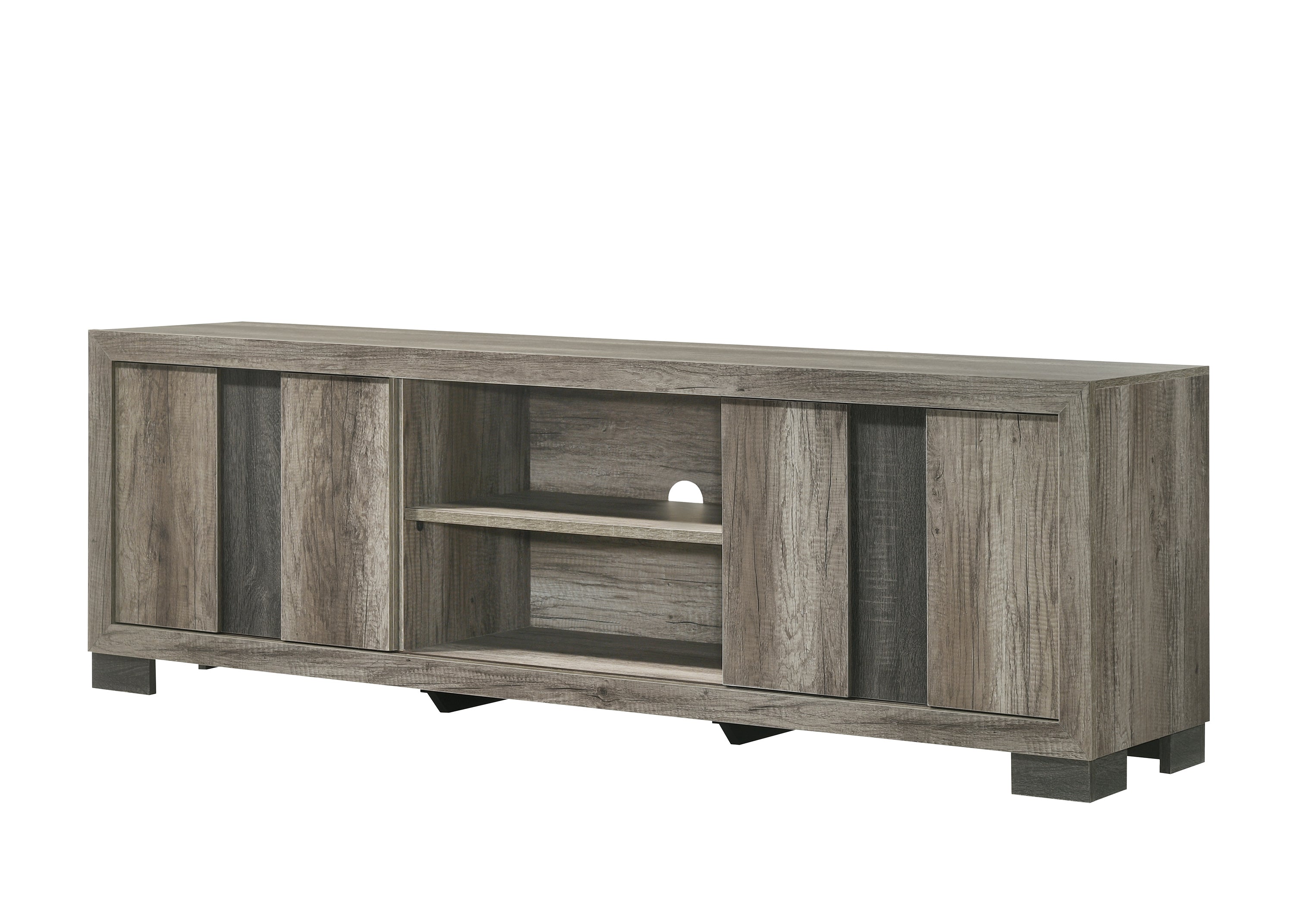 RANGLEY TV STAND - DRIFTWOOD