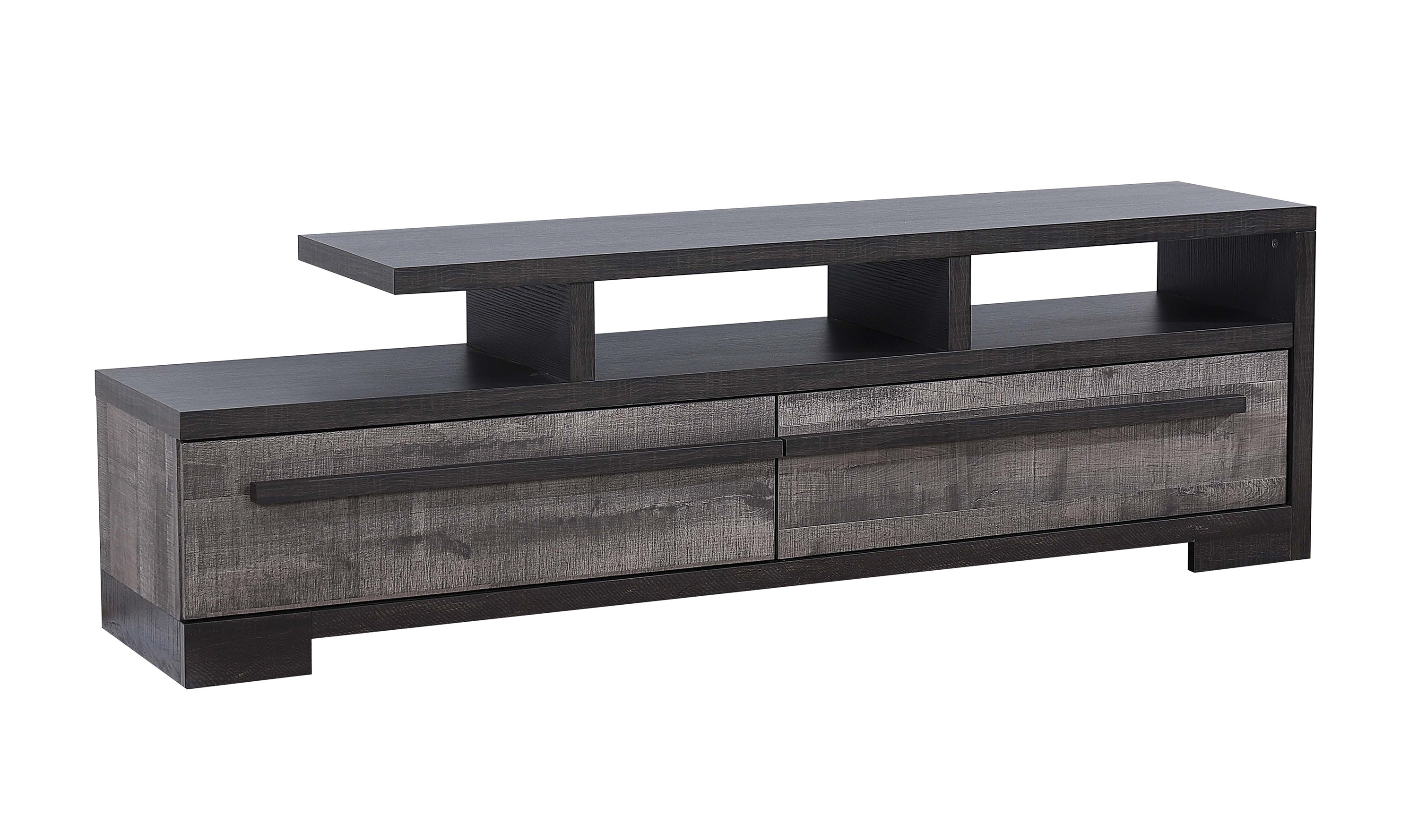 REMINGTON TV STAND GRAY/EBONY