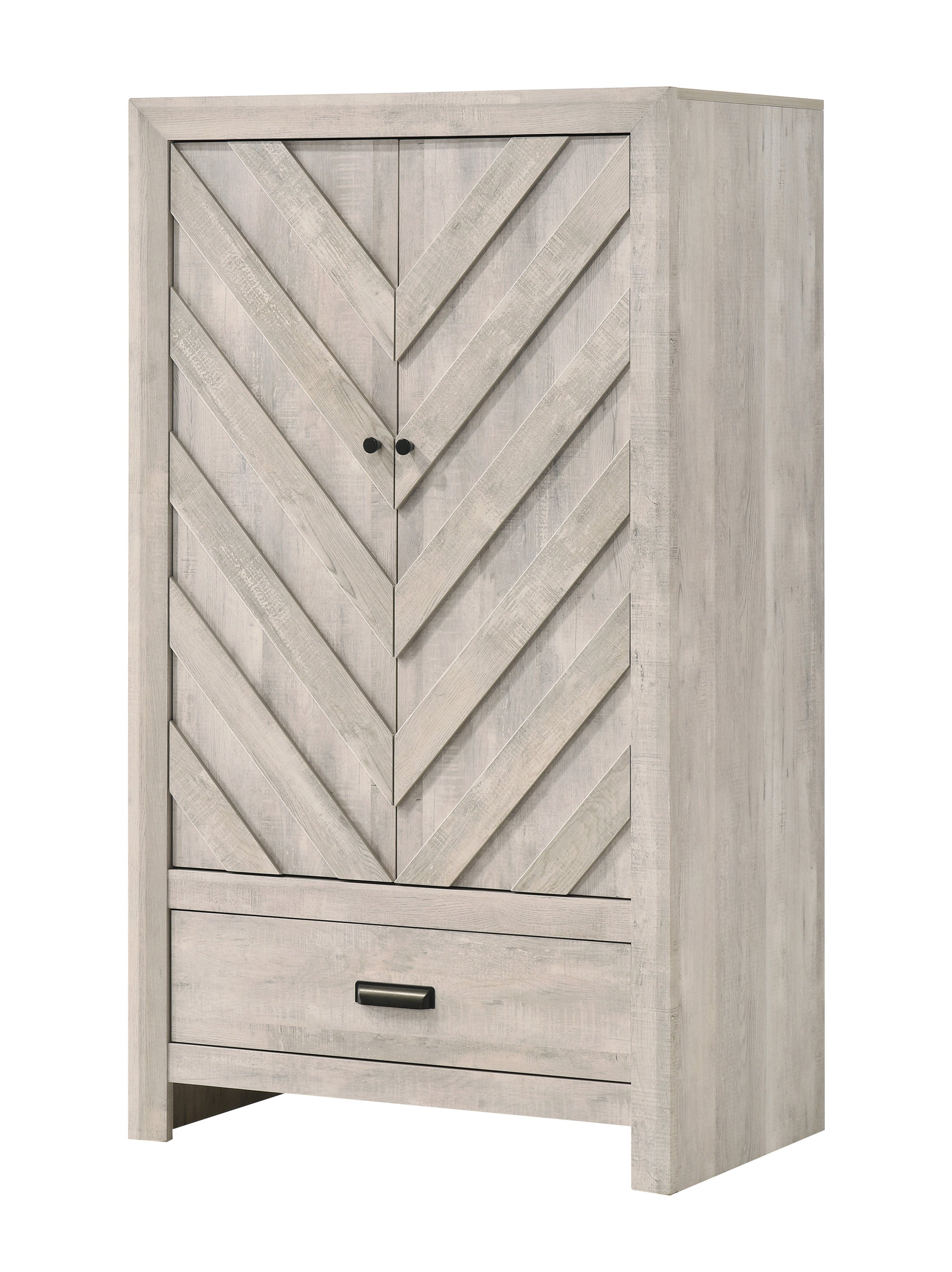 Valor Antique White Armoire