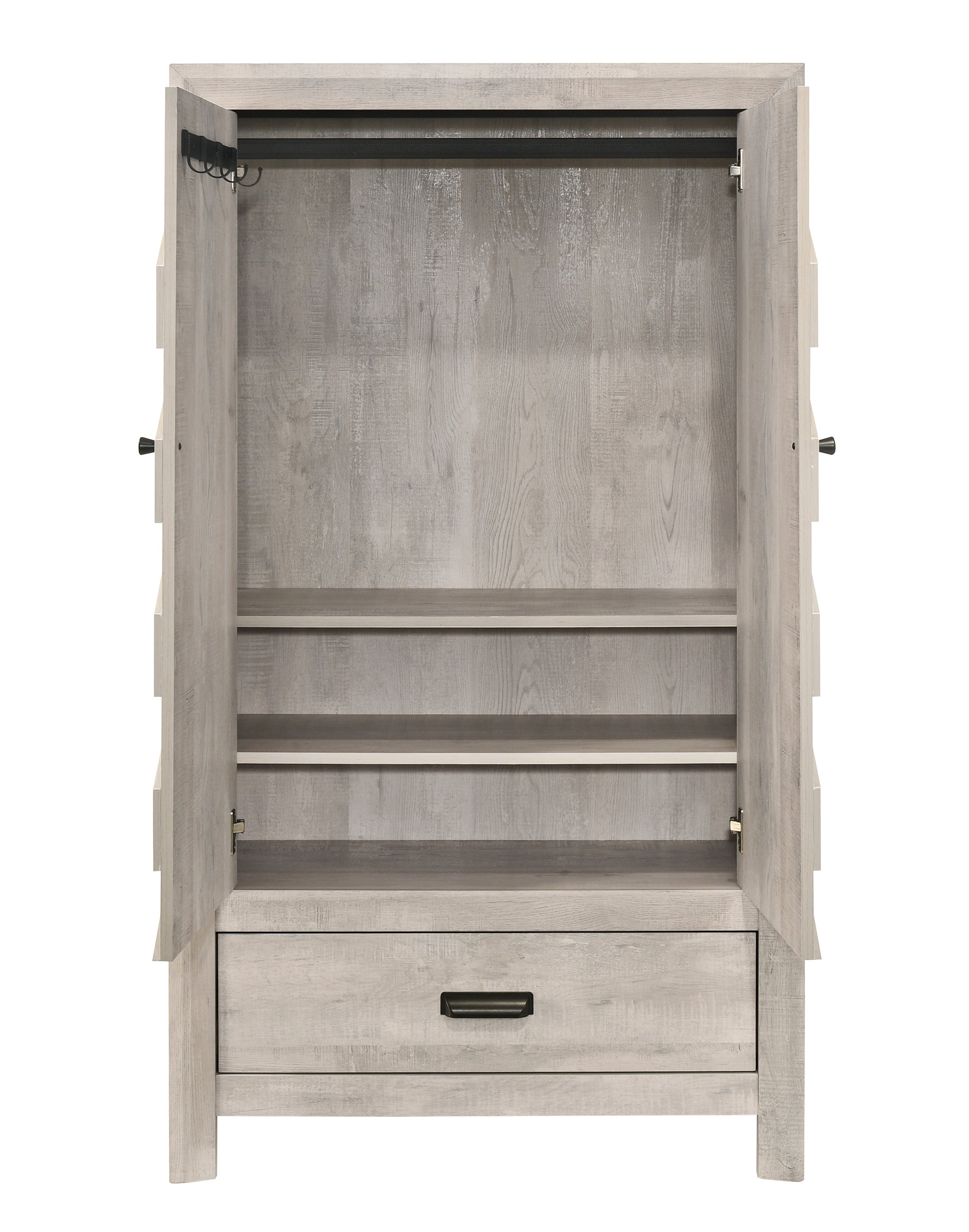 Valor Antique White Armoire