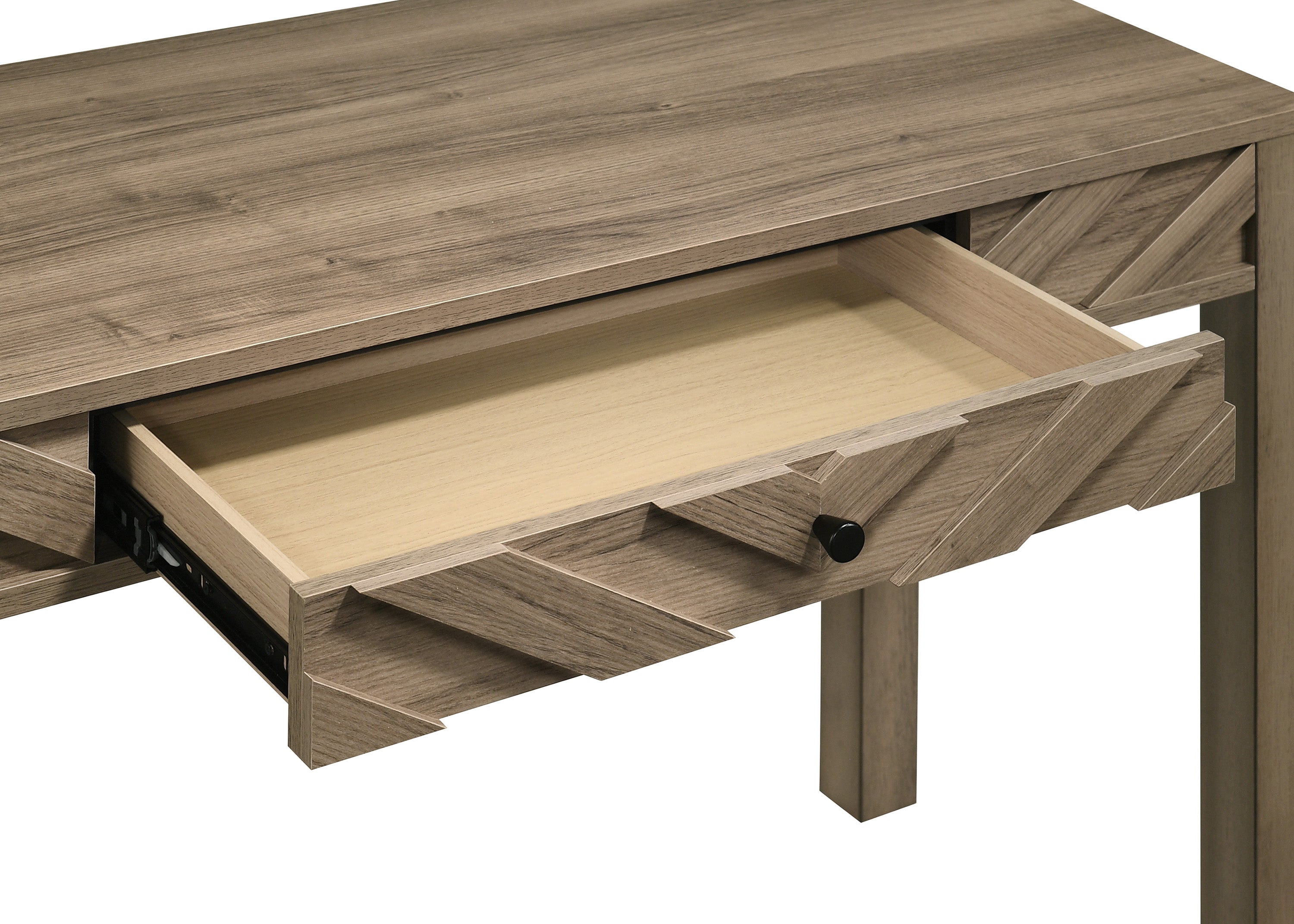 Valor Light Brown Writing Desk