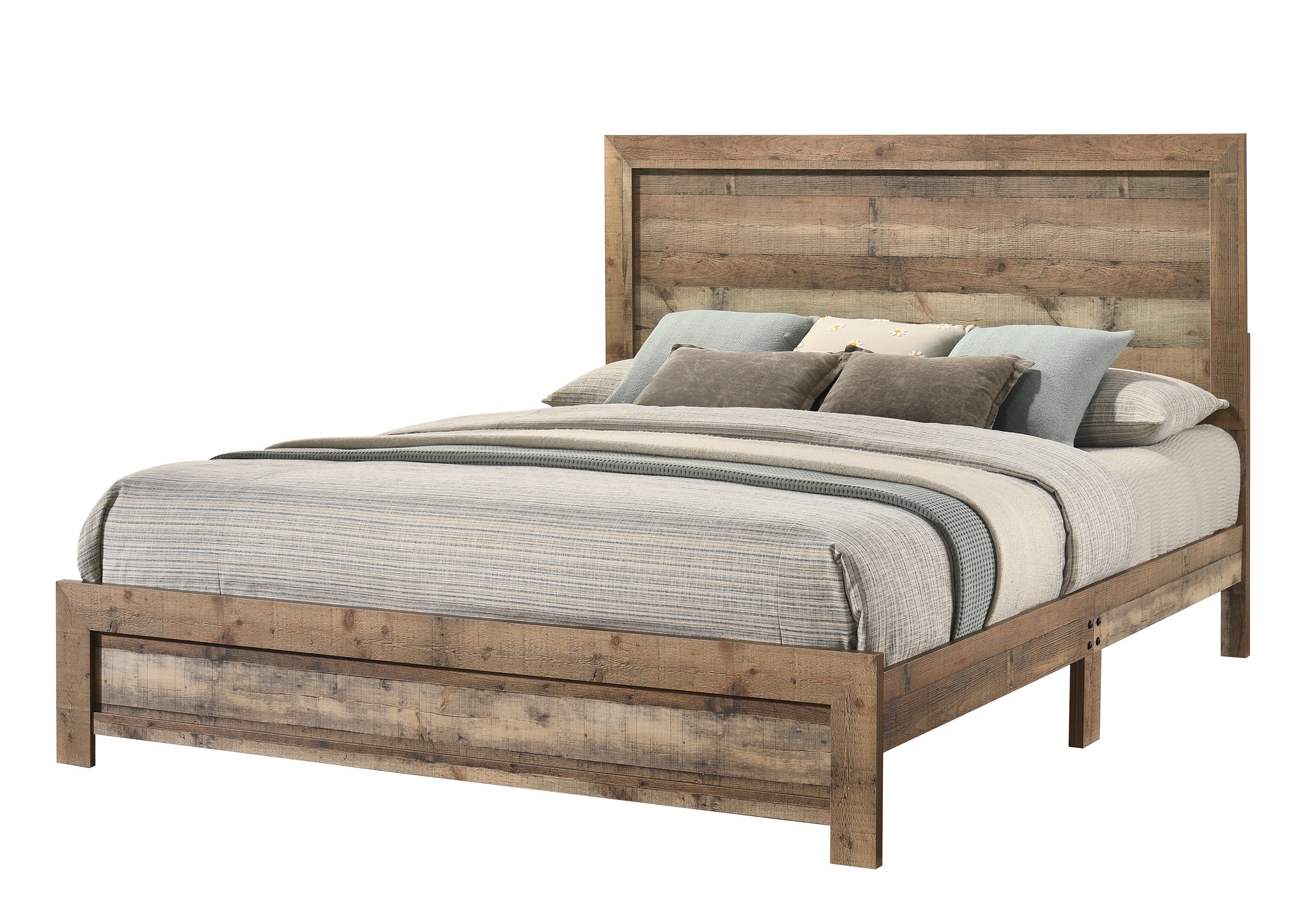 Elmer Brown King Panel Bed