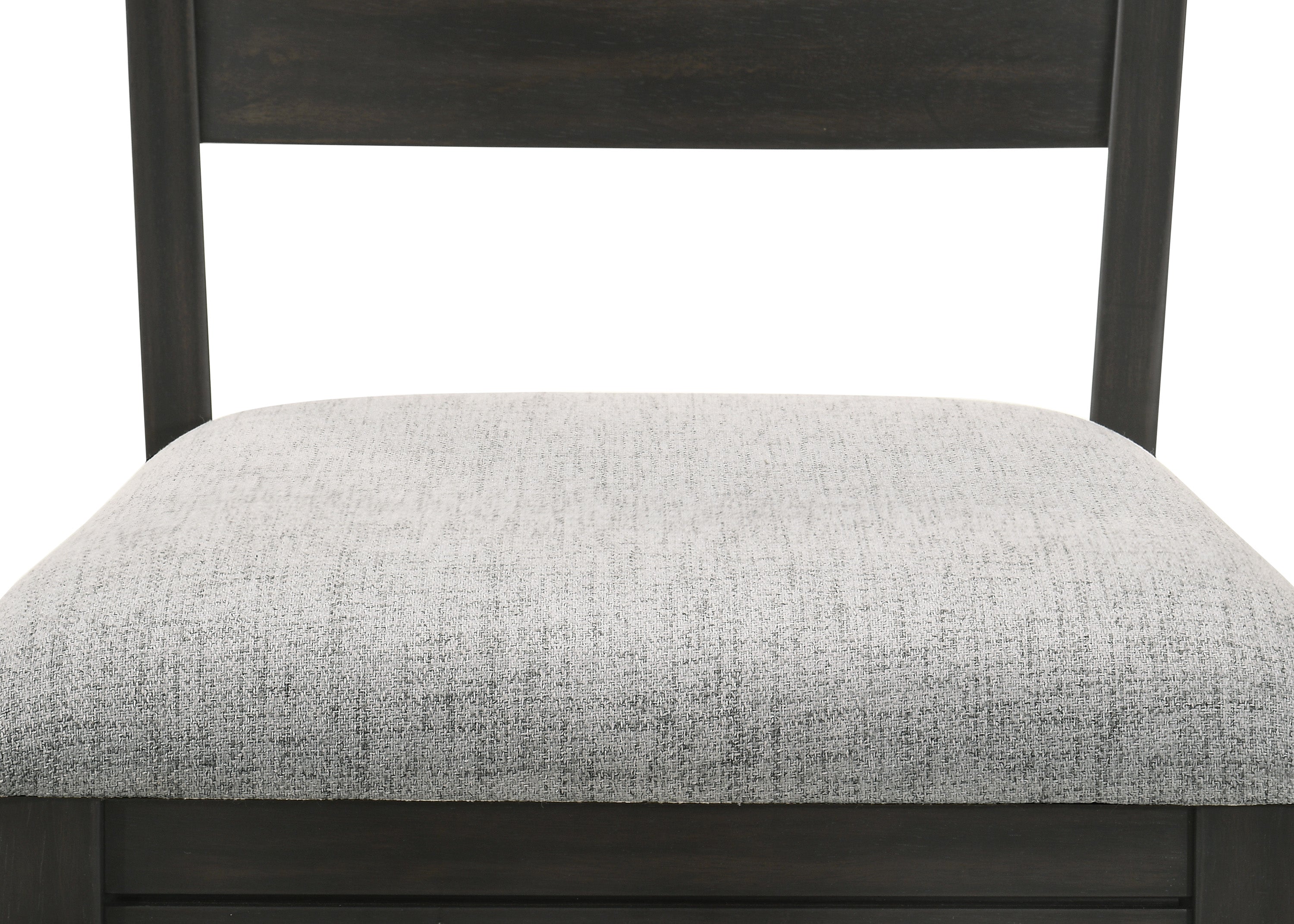 Bardstown Black/Light Gray Extendable Dining Set