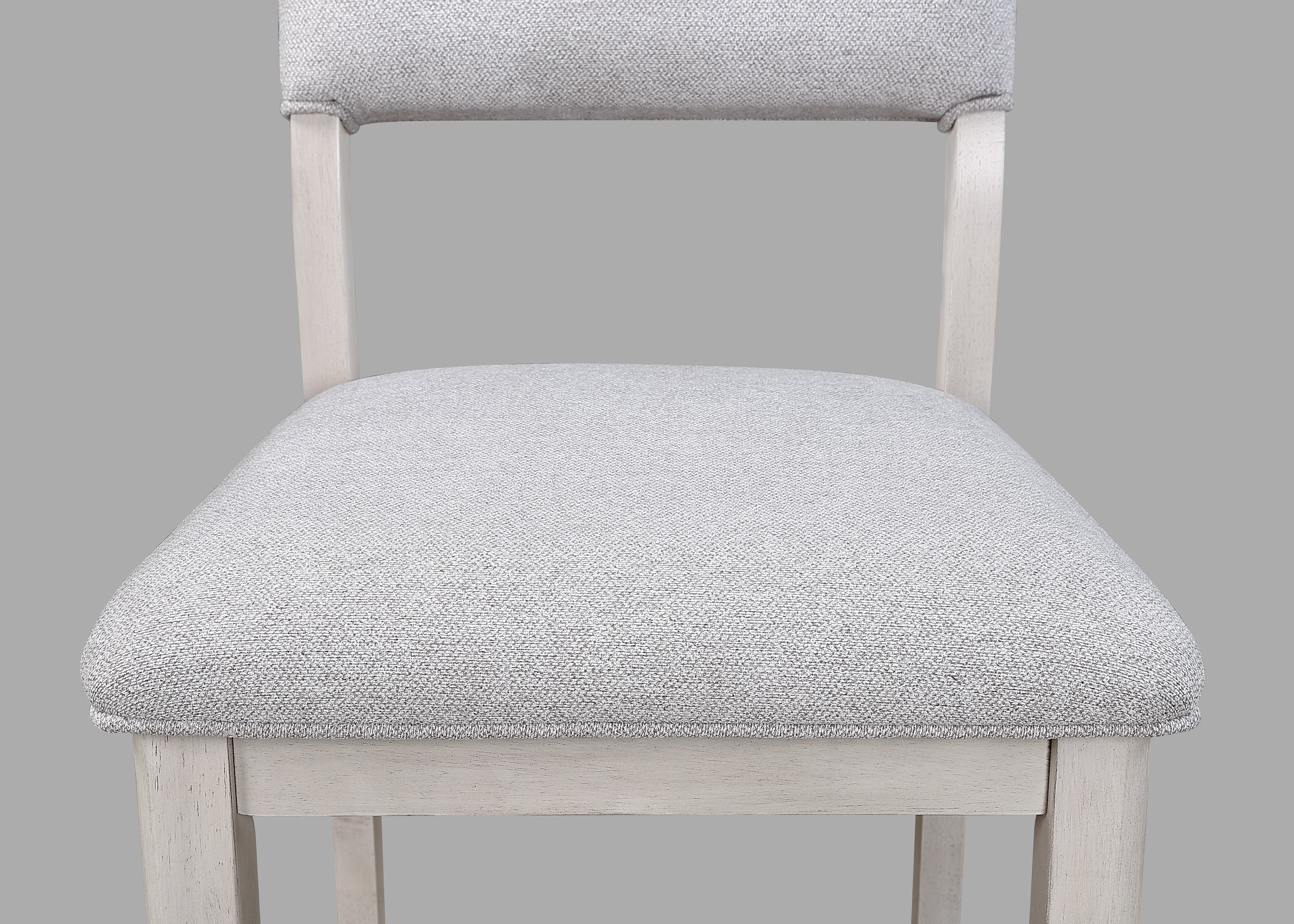Blanche Gray Round Counter Height Dining Chair, Set of 2