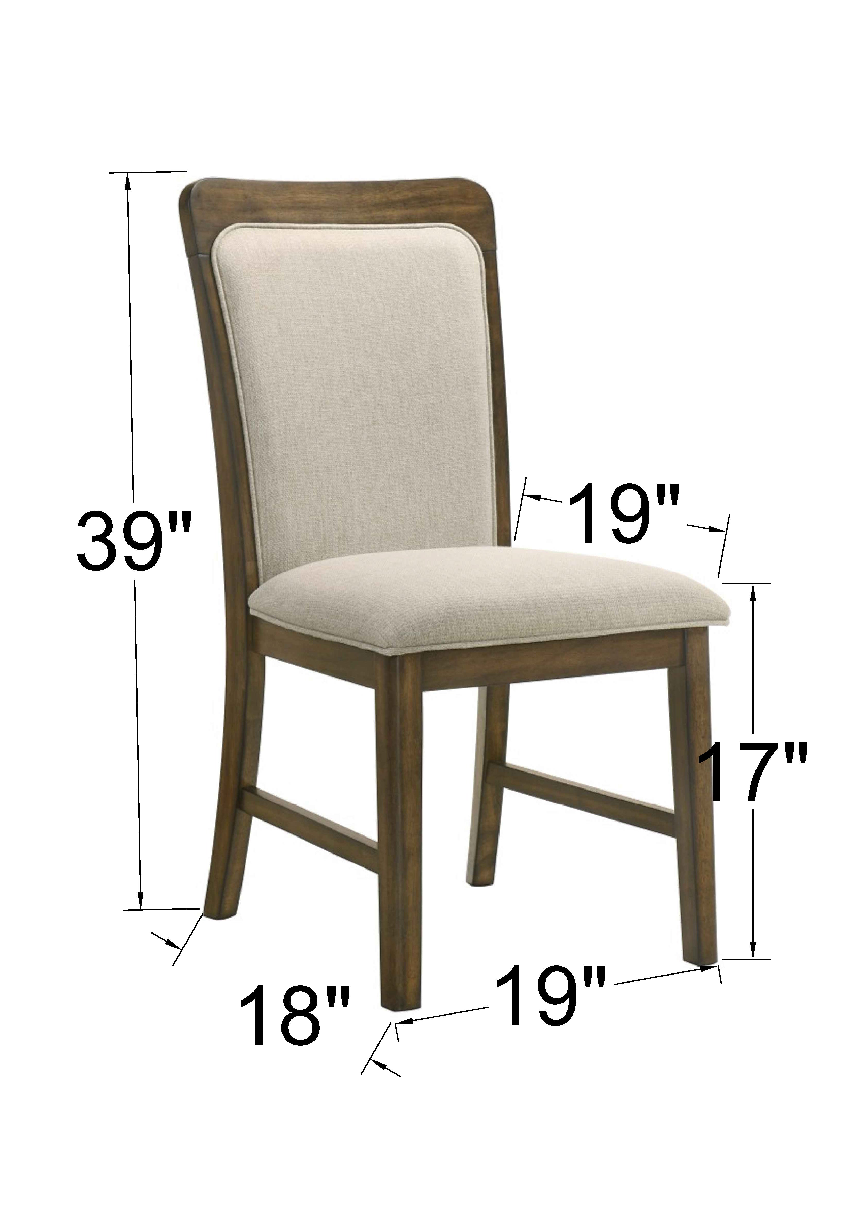 Broadmoor Brown Side Chair, Set of 2