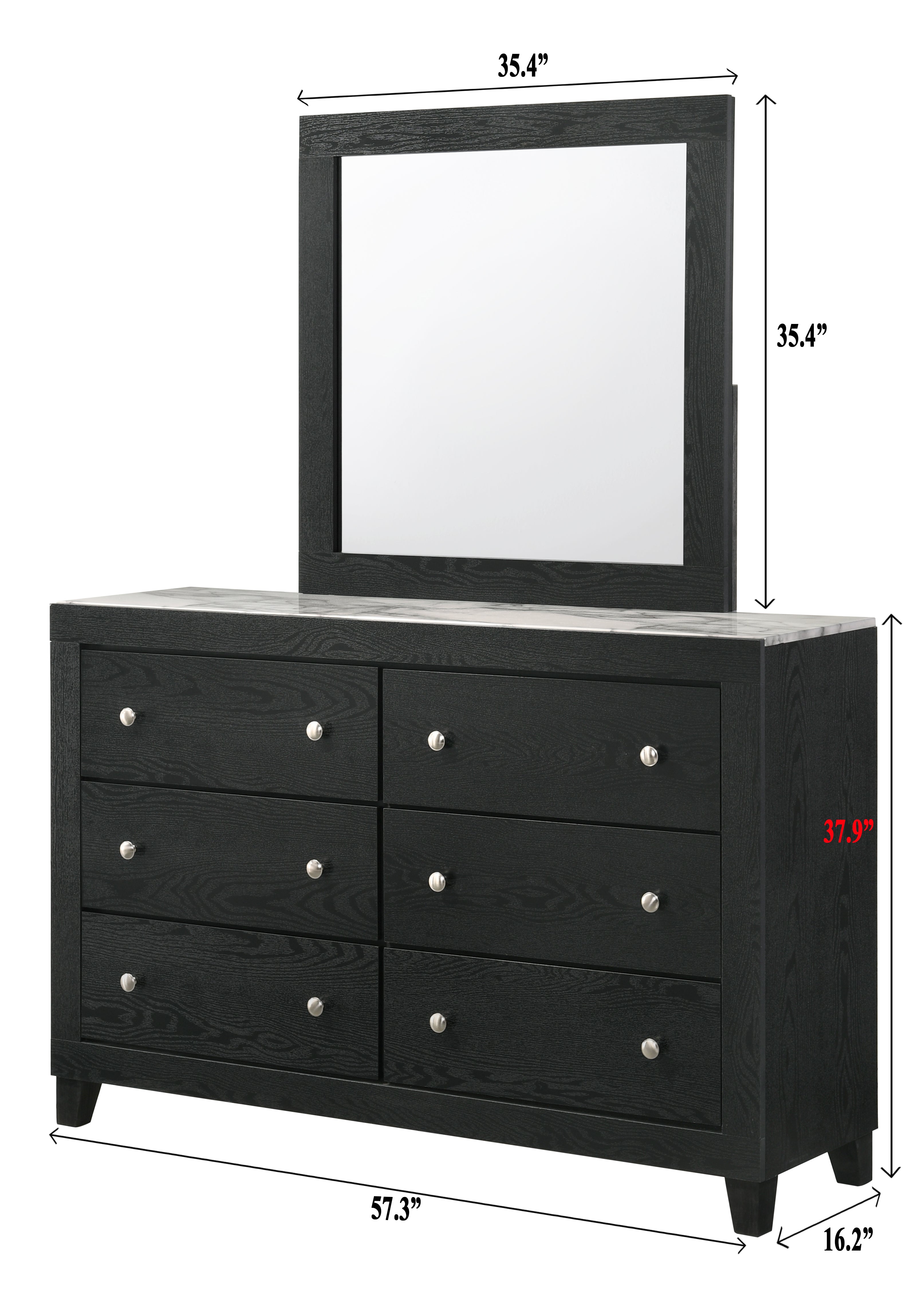 Cadence Black Bedroom Set