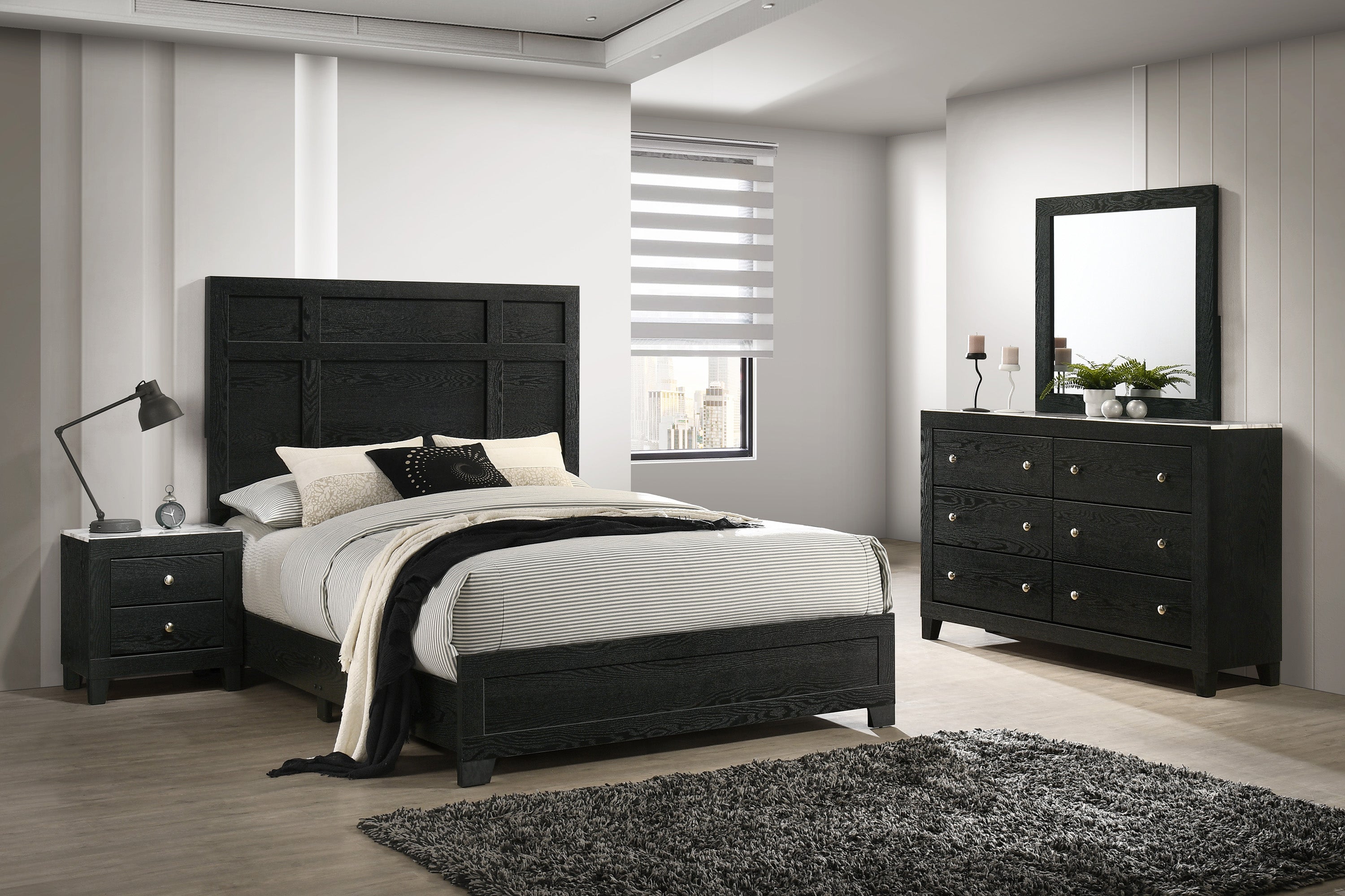 Cadence Black Bedroom Set