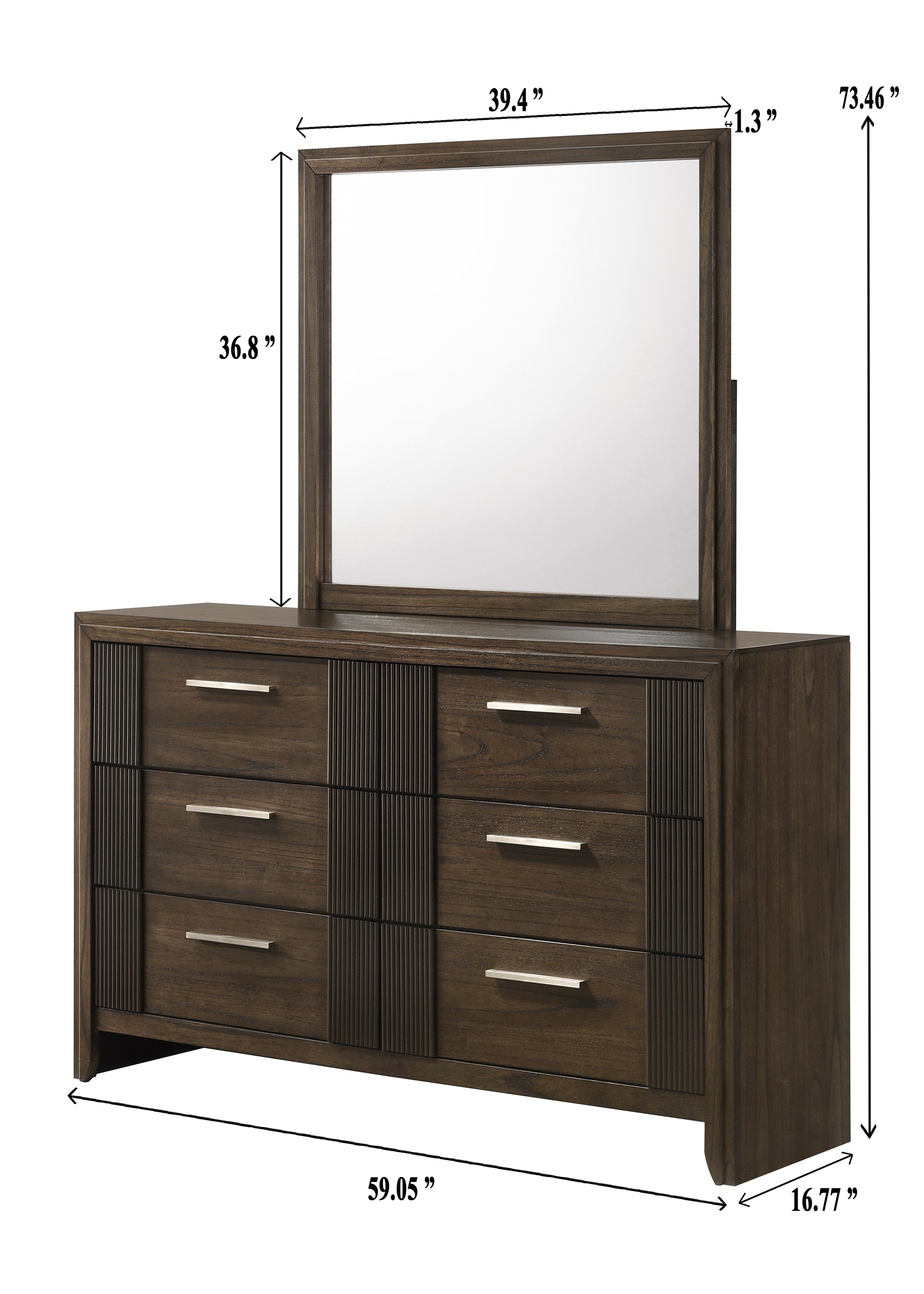 Carlton Brown Dresser