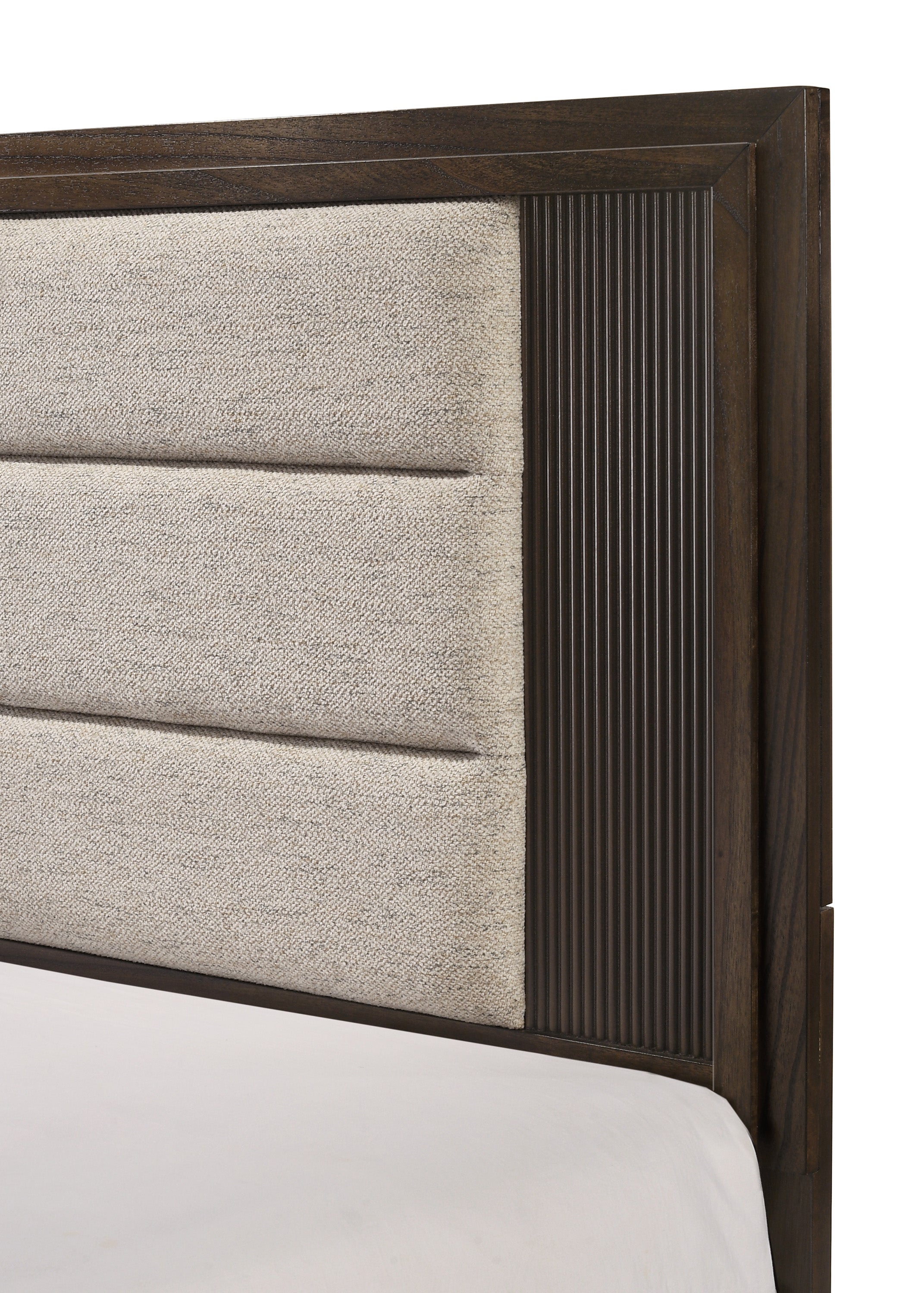 Carlton Brown King Panel Bed