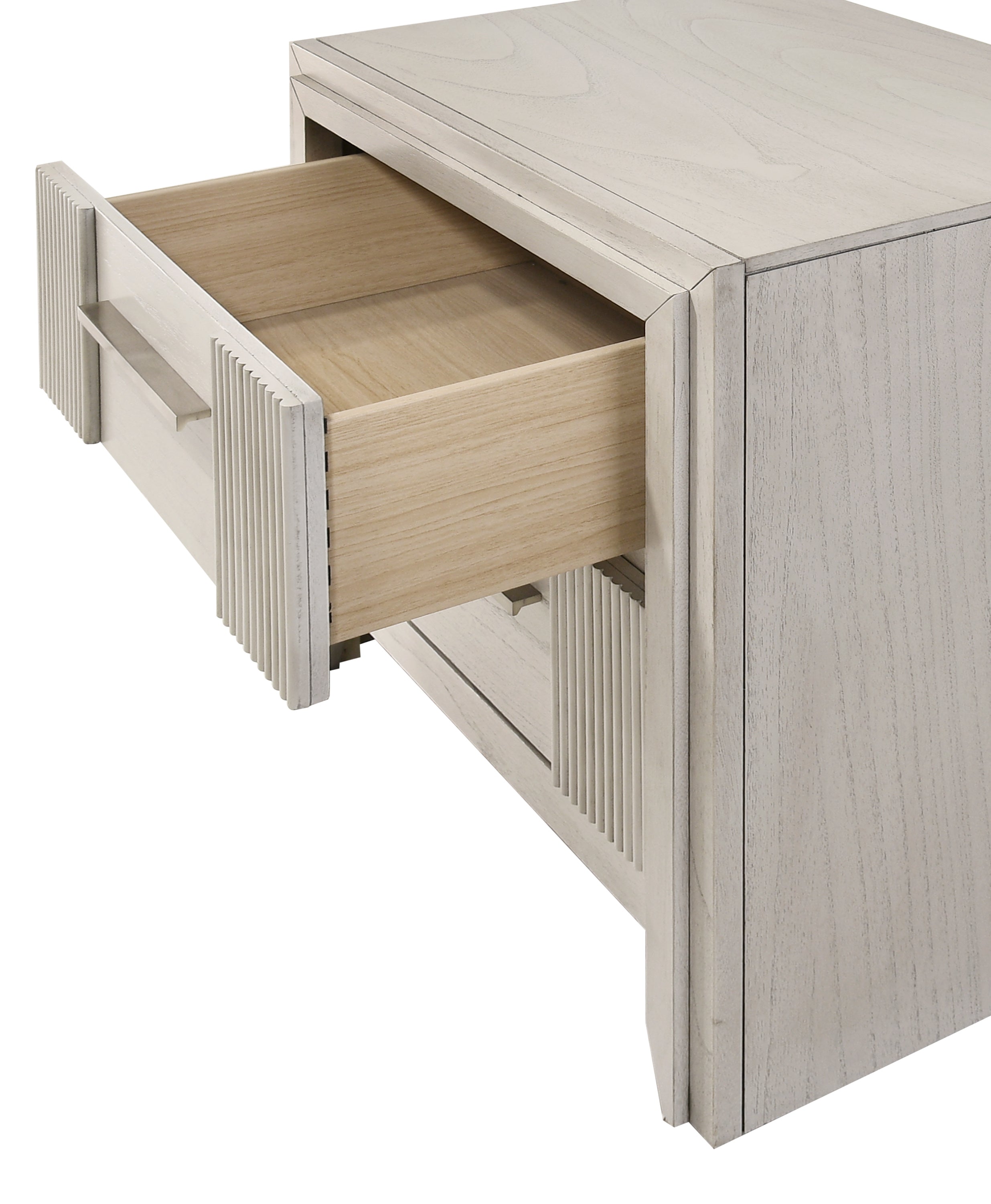Carlton White Mist Nightstand
