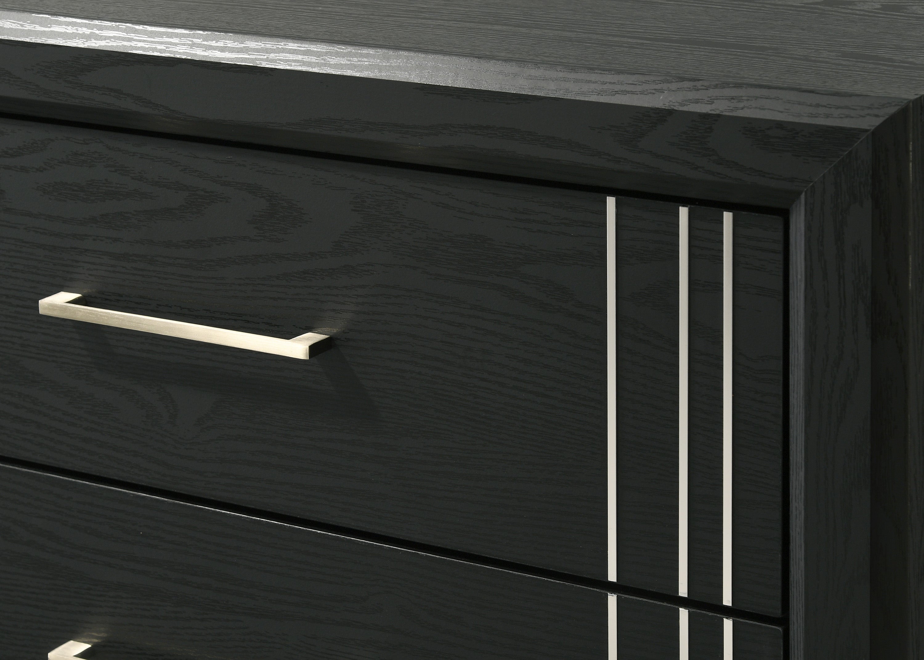 Charlie Charcoal Panel Bedroom Set