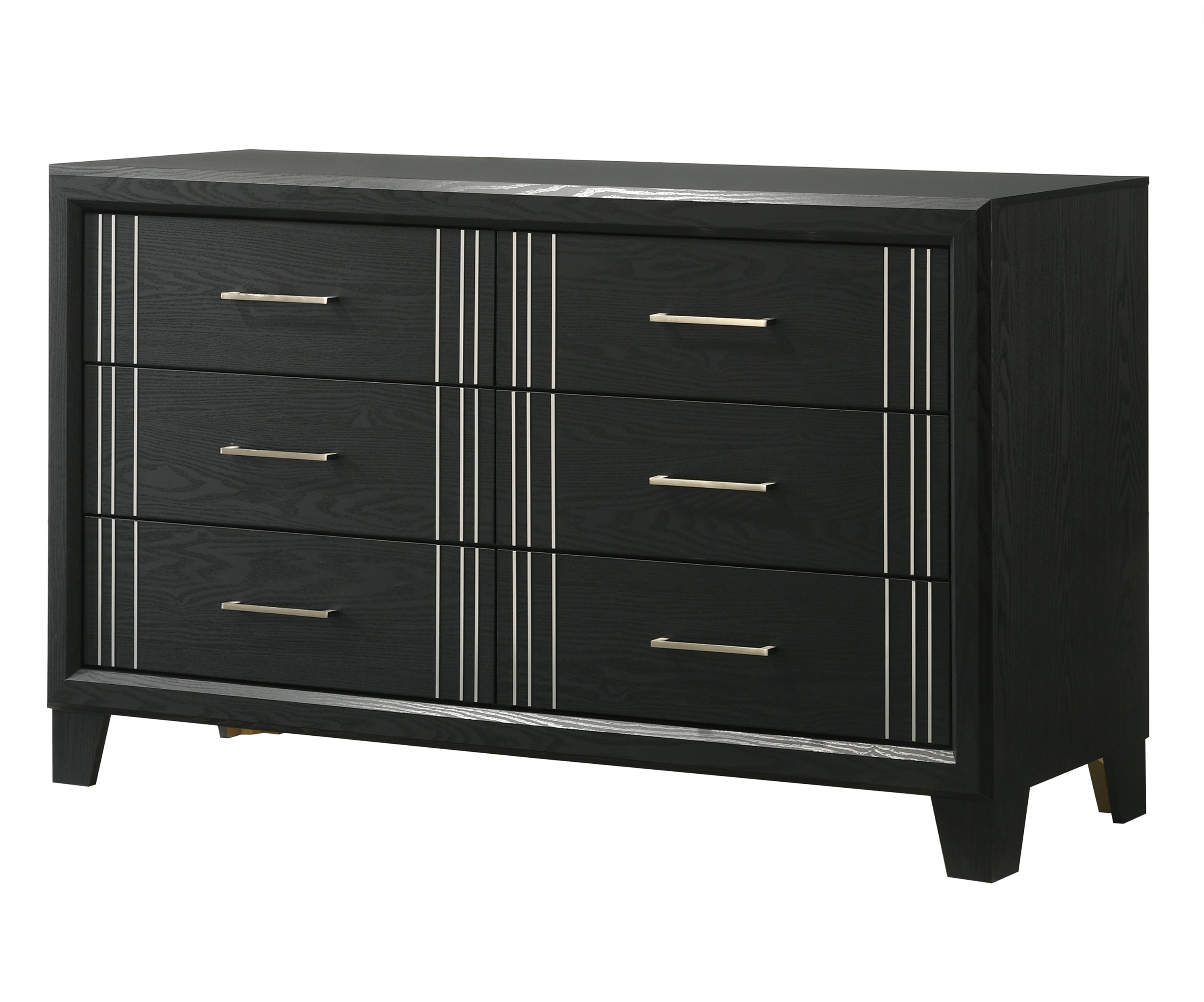 Charlie Charcoal Panel Bedroom Set