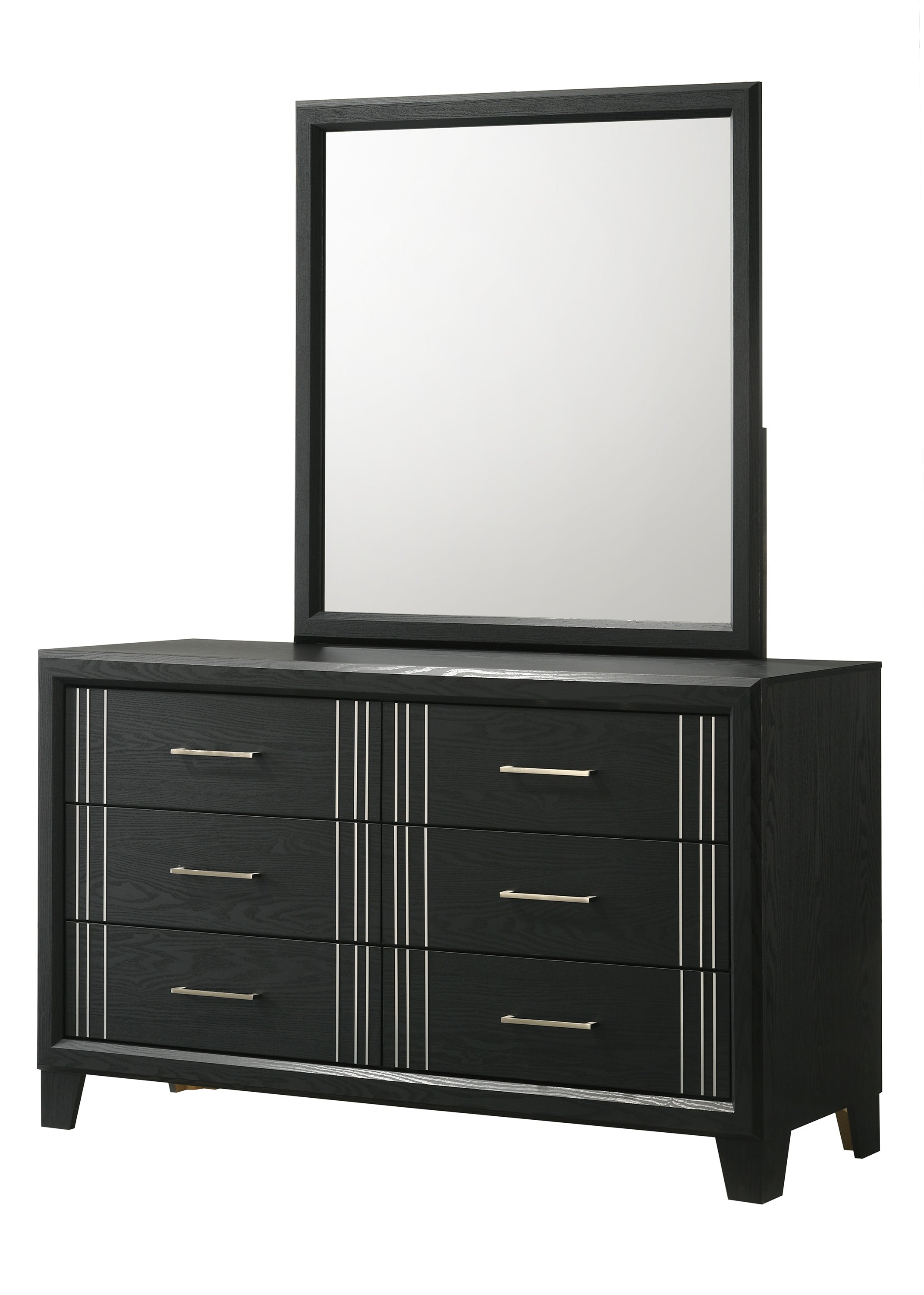 Charlie Charcoal Panel Bedroom Set
