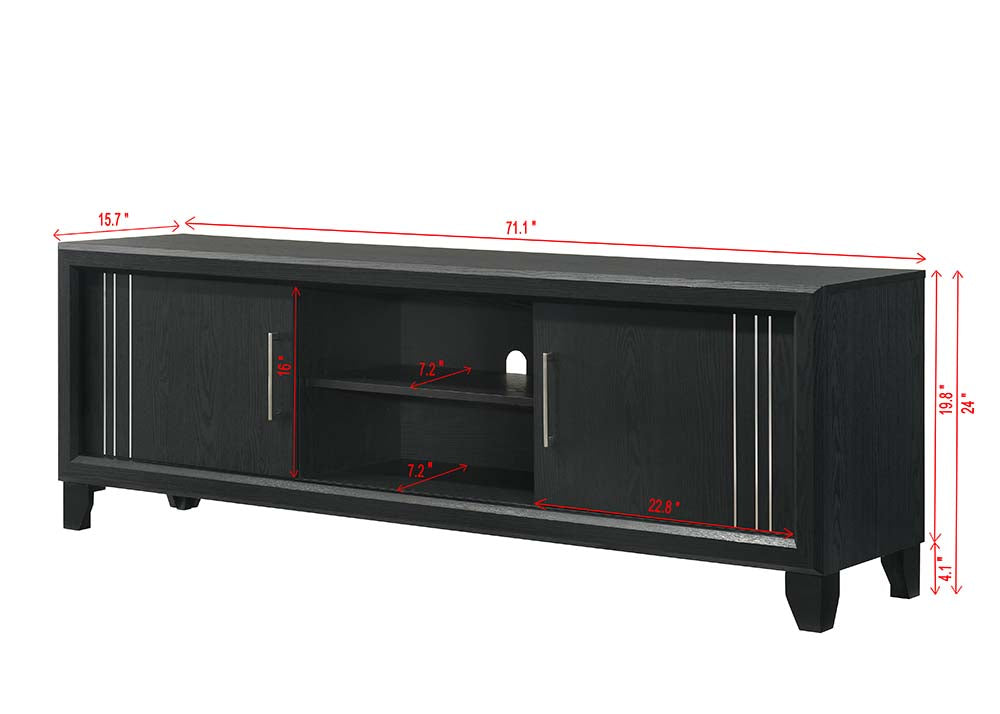 Charlie Charcoal Tv Stand