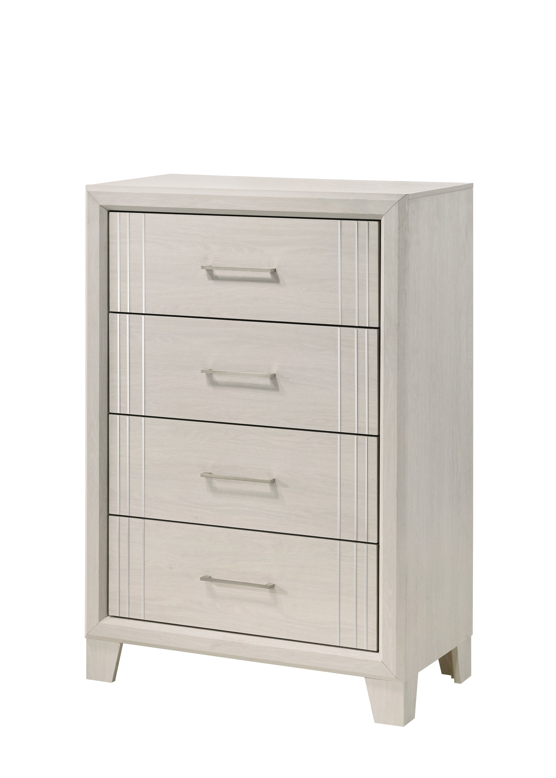Charlie White Panel Youth Bedroom Set
