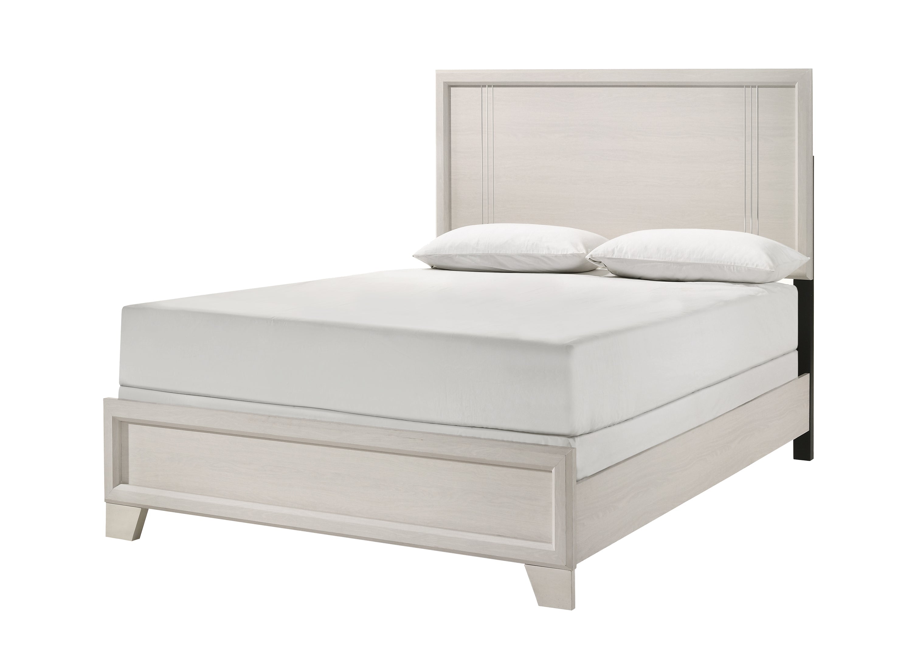 Charlie White Panel Youth Bedroom Set