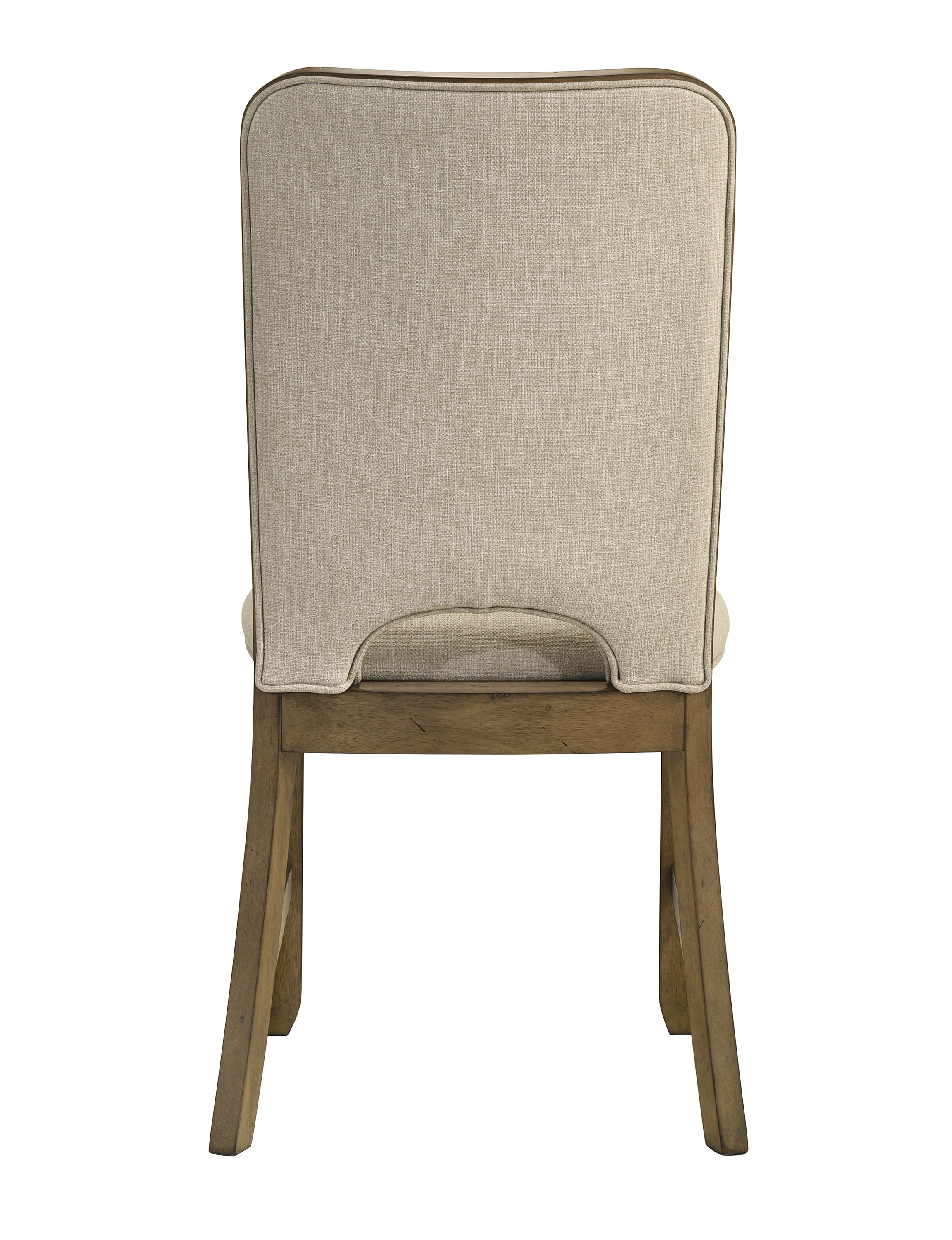 Cockrell Brown/Beige Side Chair, Set of 2