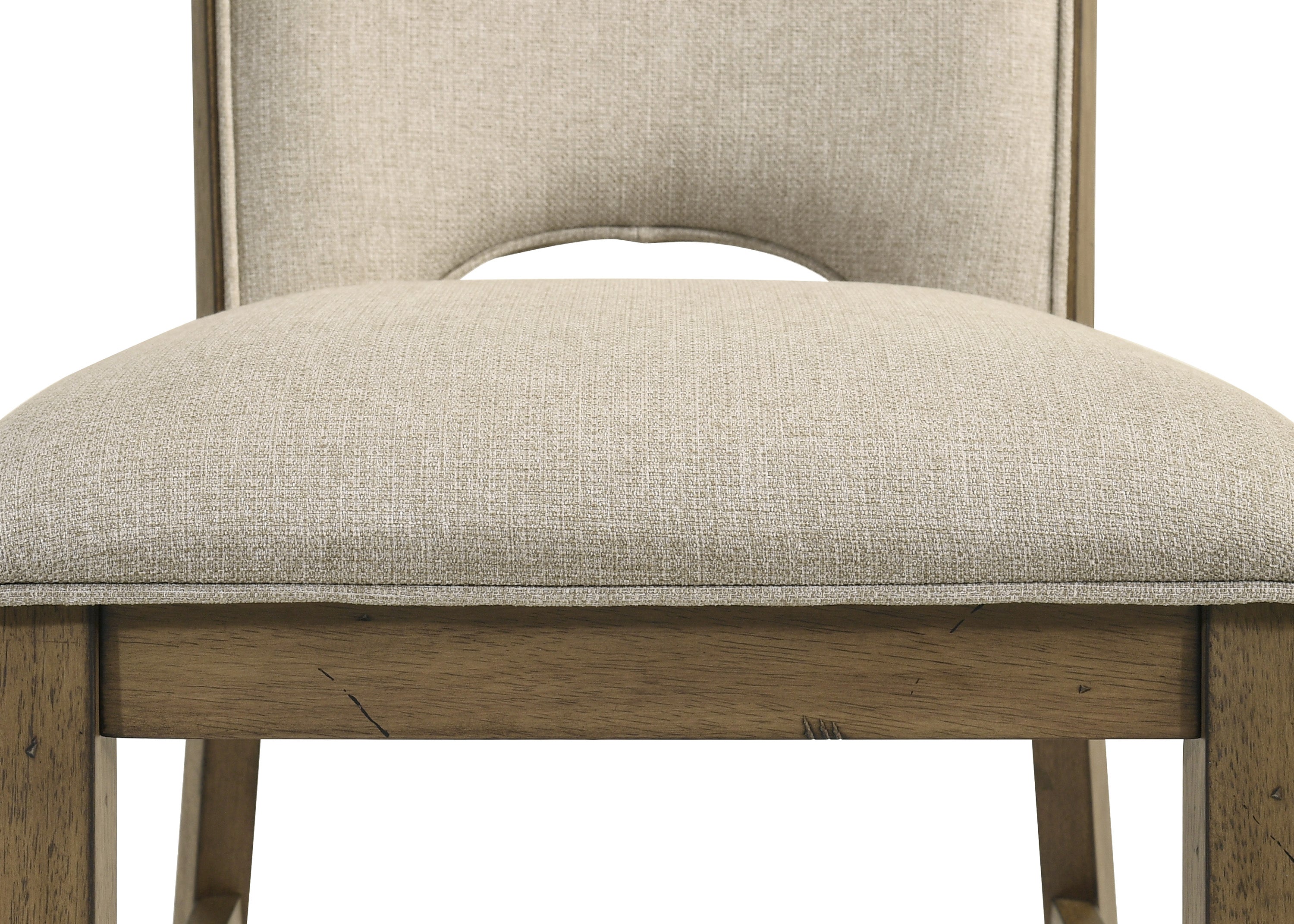Cockrell Brown/Beige Side Chair, Set of 2