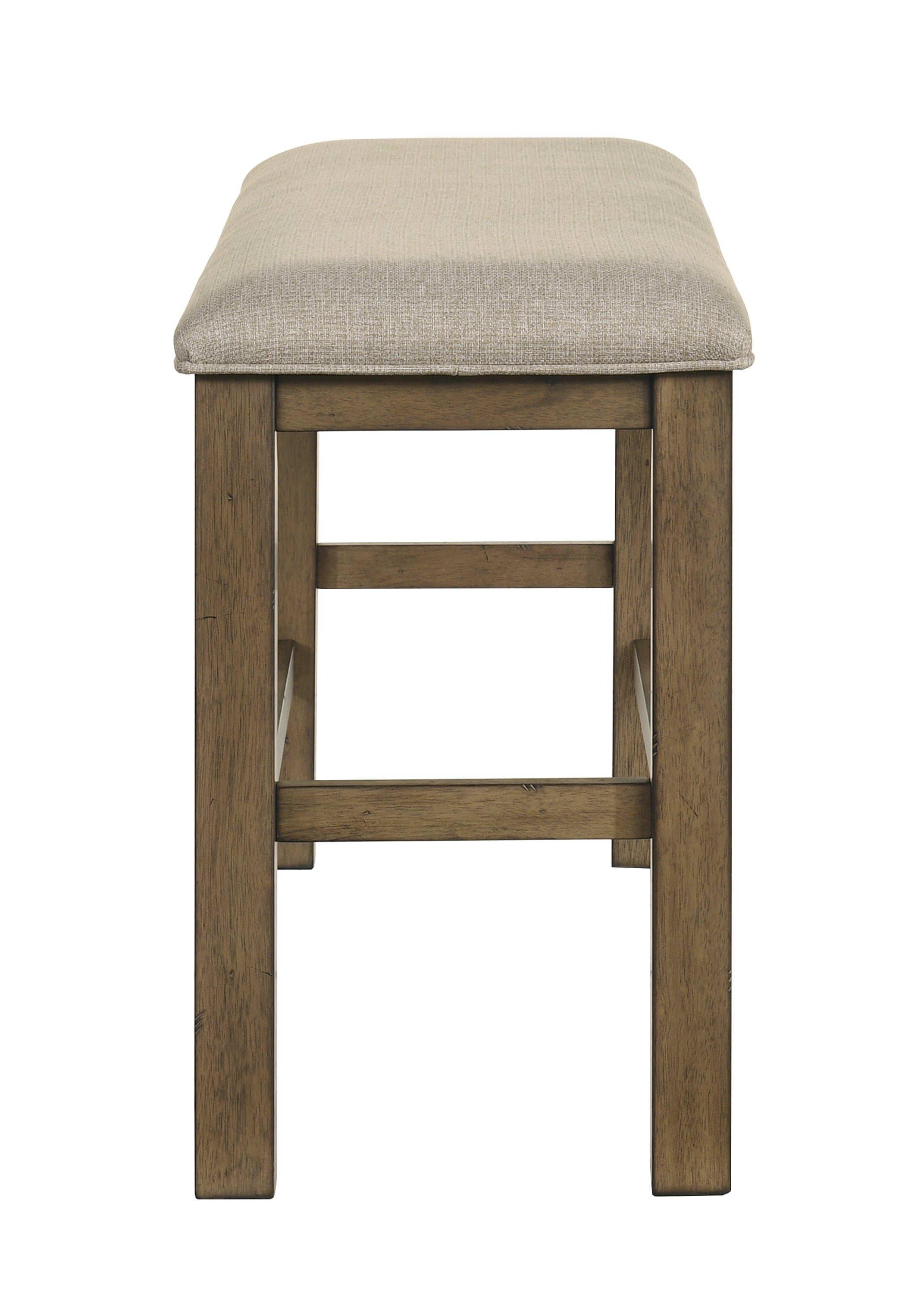 Cockrell Brown/Beige Counter Height Bench