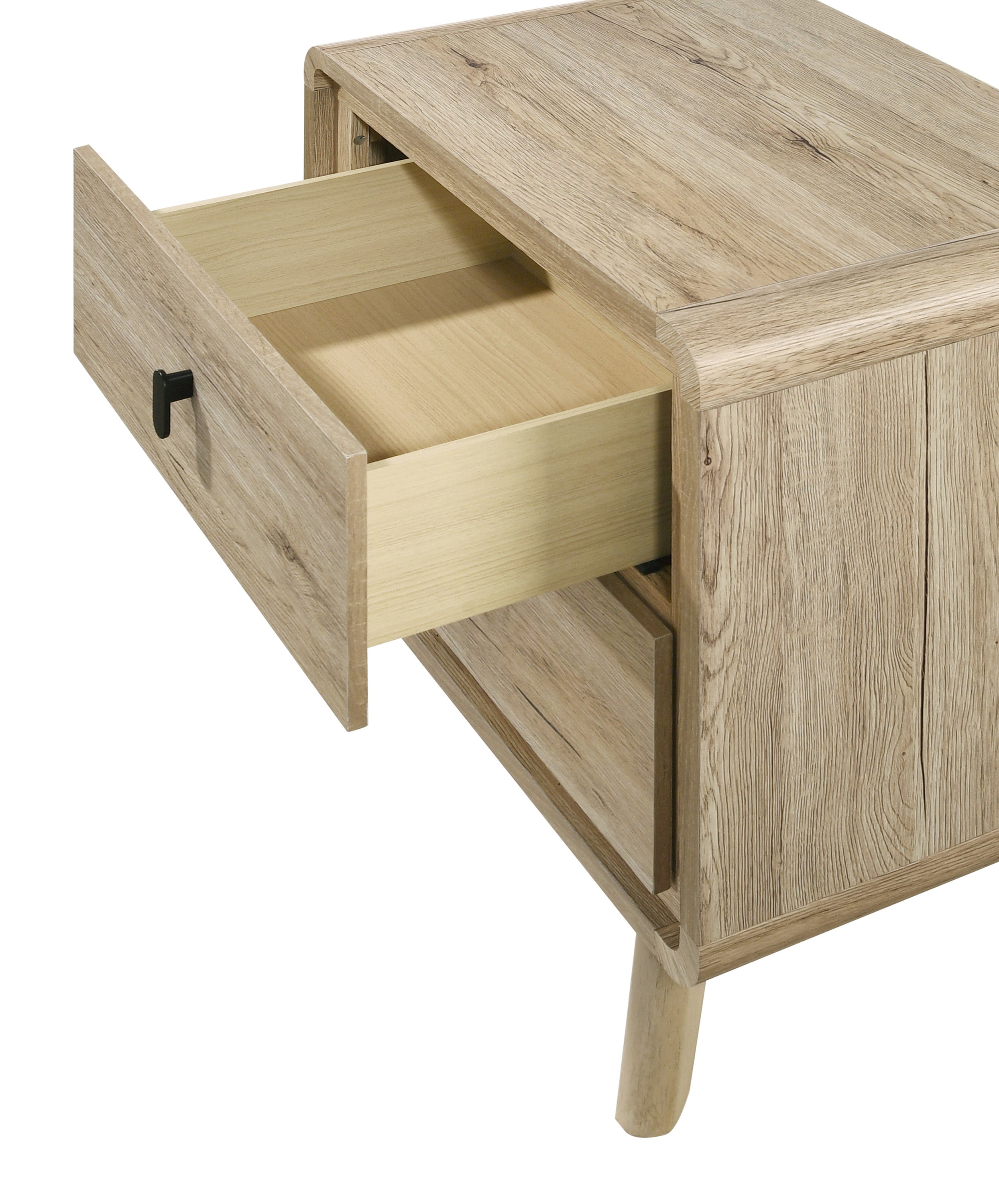 Dawson Light Wood Panel Bedroom Set