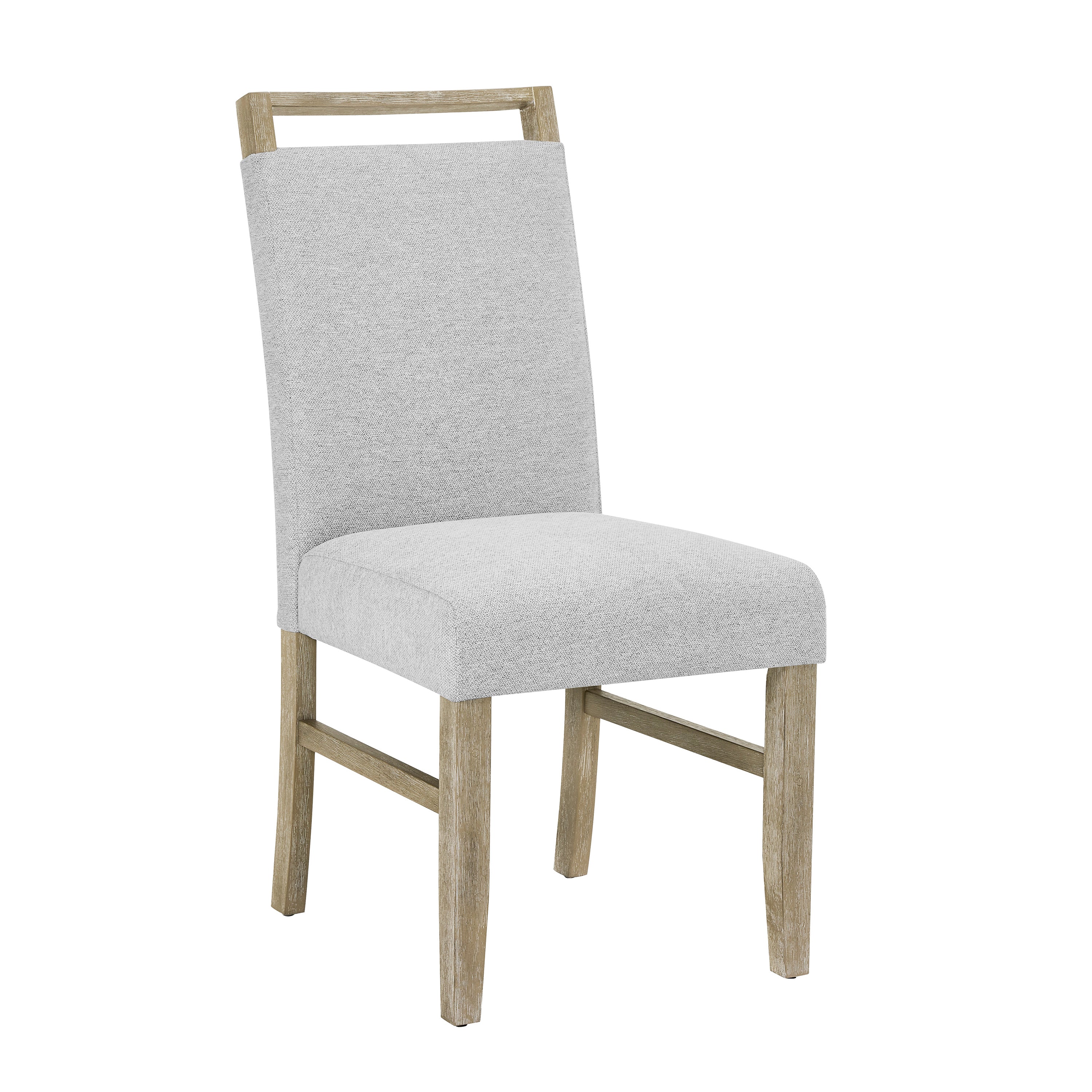 Hazel Light Gray Dining Chair, Set of 2